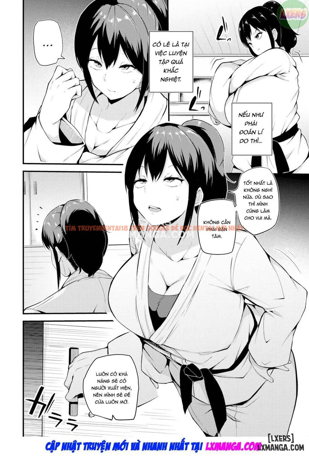 Trang truyện 4 trong truyện tranh Bài Tập Cho Hai Võ Sư - One Shot - hentai24h.pro