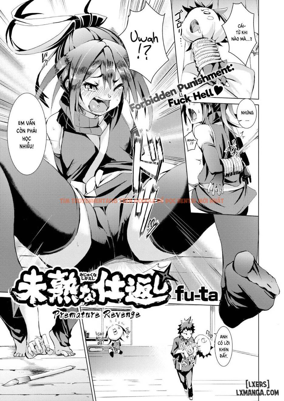 Trang truyện 2 trong truyện tranh Premature Revenge - One Shot - www.lxmanga.org