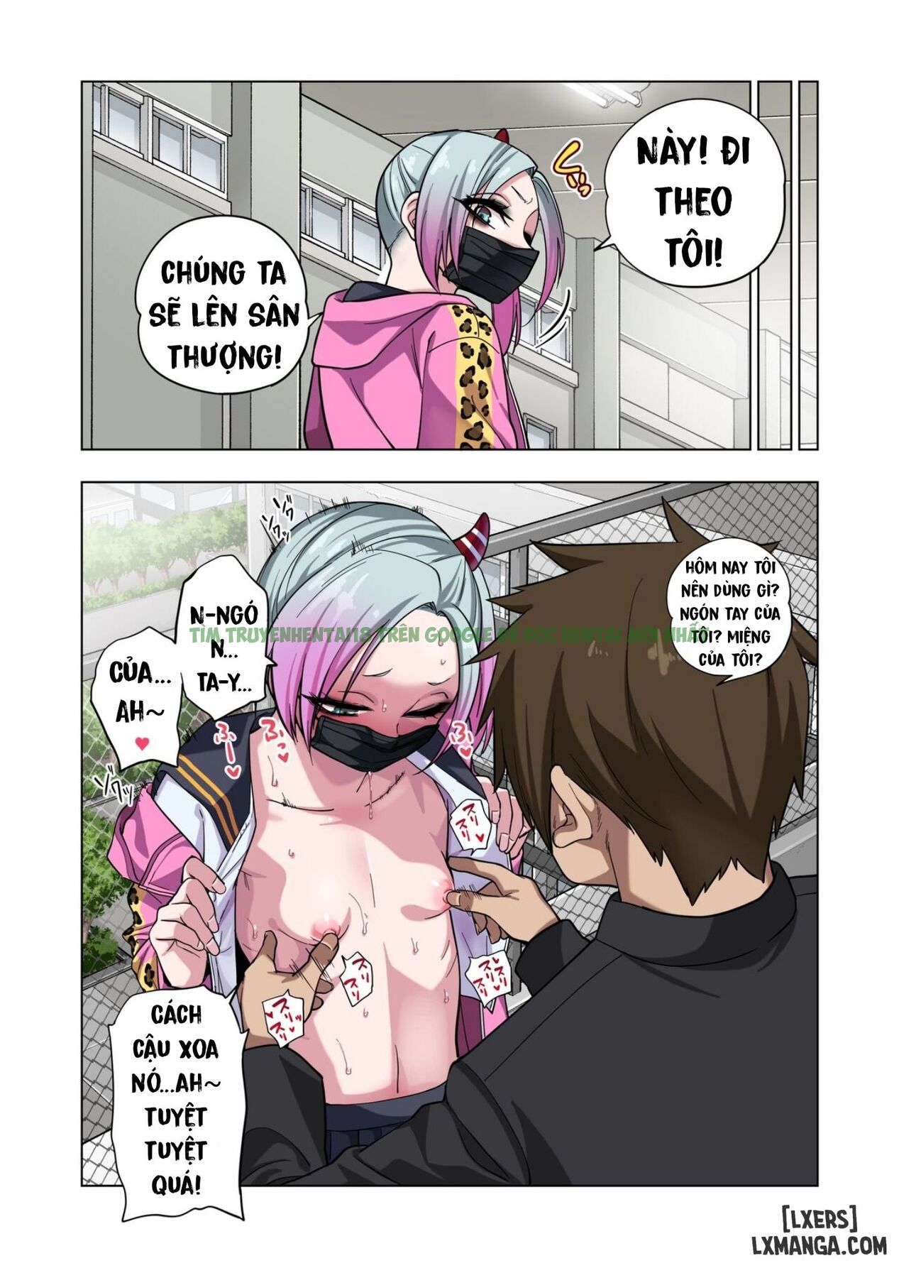 Xem ảnh 28 trong truyện hentai Prickly Delinquent Girl Will Let You Do Almost Anything If You Tease Her Sensitive Nipples - One Shot - truyenhentai18.pro