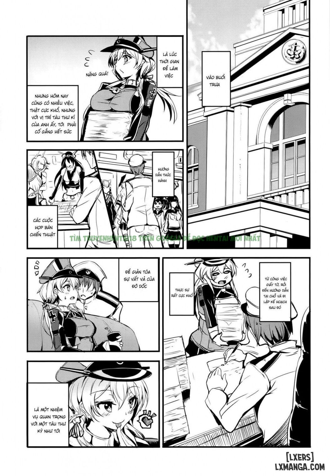 Xem ảnh 6 trong truyện hentai Prinz Eugen No Ichinichi - One Shot - truyenhentai18.pro