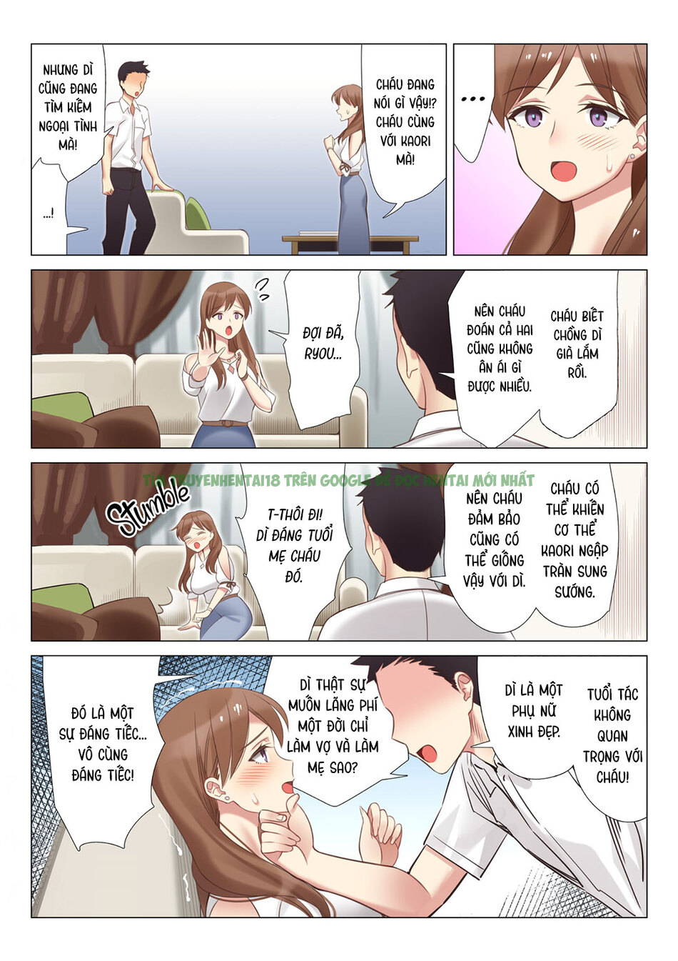 Hình ảnh truyen quan he voi me cua ban gai toi_ oneshot (9) trong Quan Hệ Với Mẹ Của Bạn Gái Tôi - Chap 1 - Hentaimanhwa.net