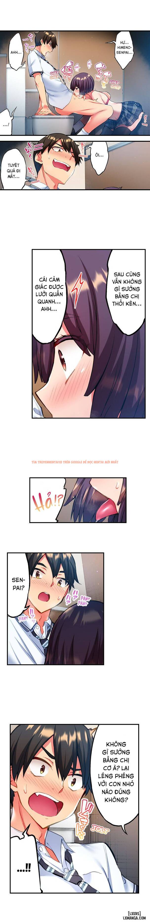 Xem ảnh 4 trong truyện hentai Quằn Quại Trong Sung Sướng đi, Adam-kun! - Chapter 14: Trốn trong WC cùng Senpai - hentaitvn.net
