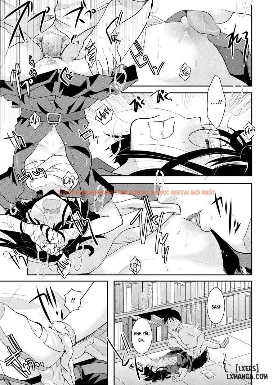 Xem ảnh 10 trong truyện hentai Quiet In The Library - One Shot - hentaitvn.net