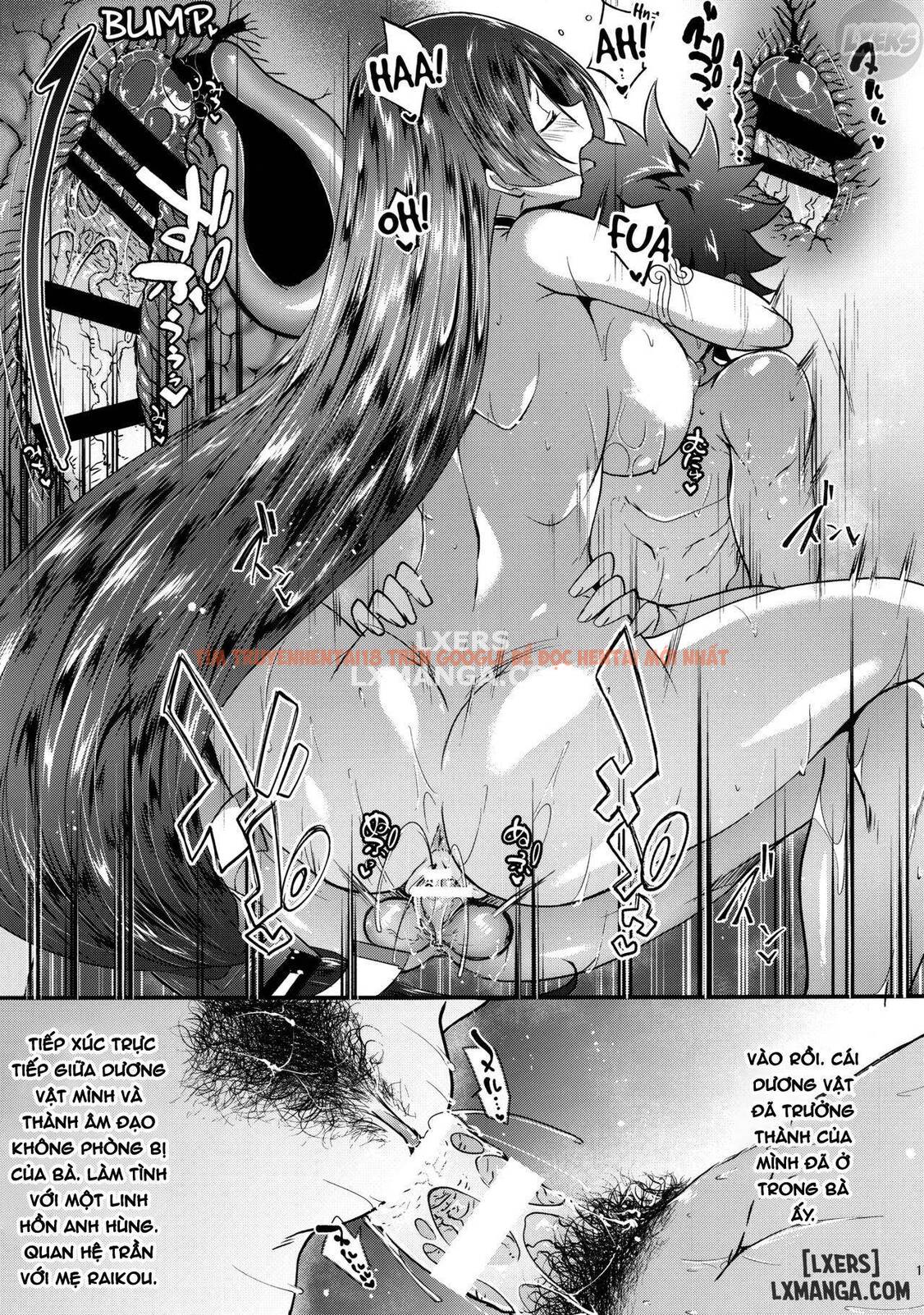 Xem ảnh 18 trong truyện hentai Raikou Mama Boseiteki Sakusei Nama Houshi - One Shot - hentaitvn.net