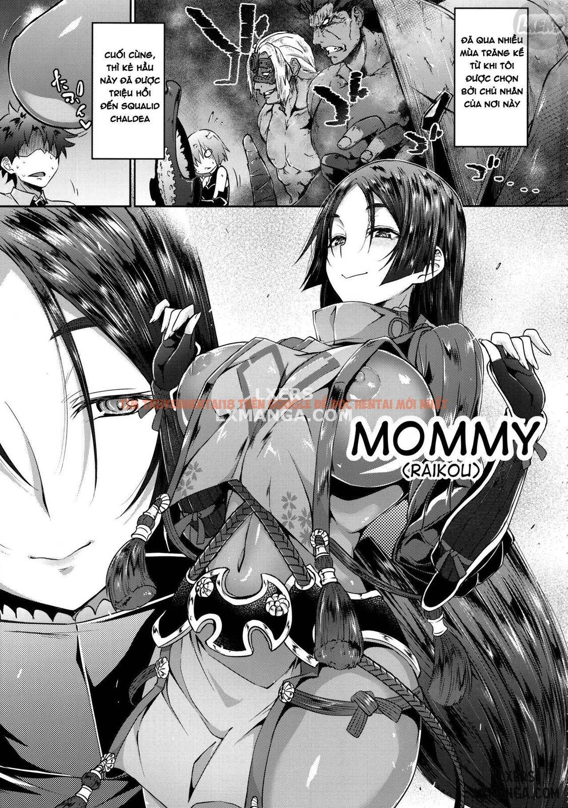 Xem ảnh 4 trong truyện hentai Raikou Mama Boseiteki Sakusei Nama Houshi - One Shot - hentaitvn.net
