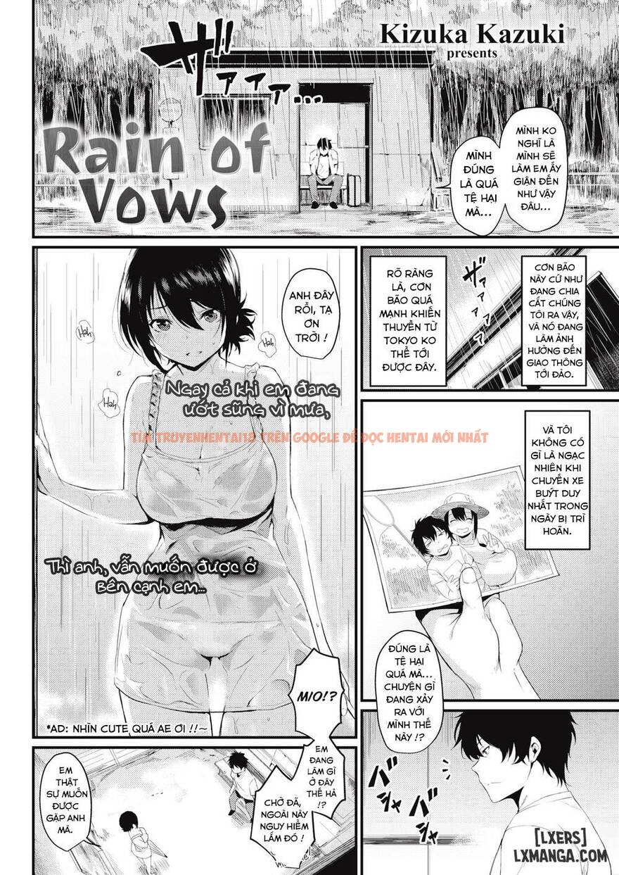 Xem ảnh 1 trong truyện hentai Lời Thề Cơn Mưa - One Shot - hentaitvn.net