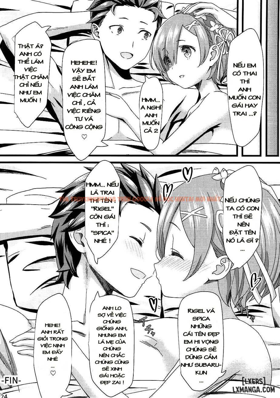 Xem ảnh 22 trong truyện hentai Re Zero Kara Hajimeru Isekai Icha Love Seikatsu - One Shot - hentaitvn.net