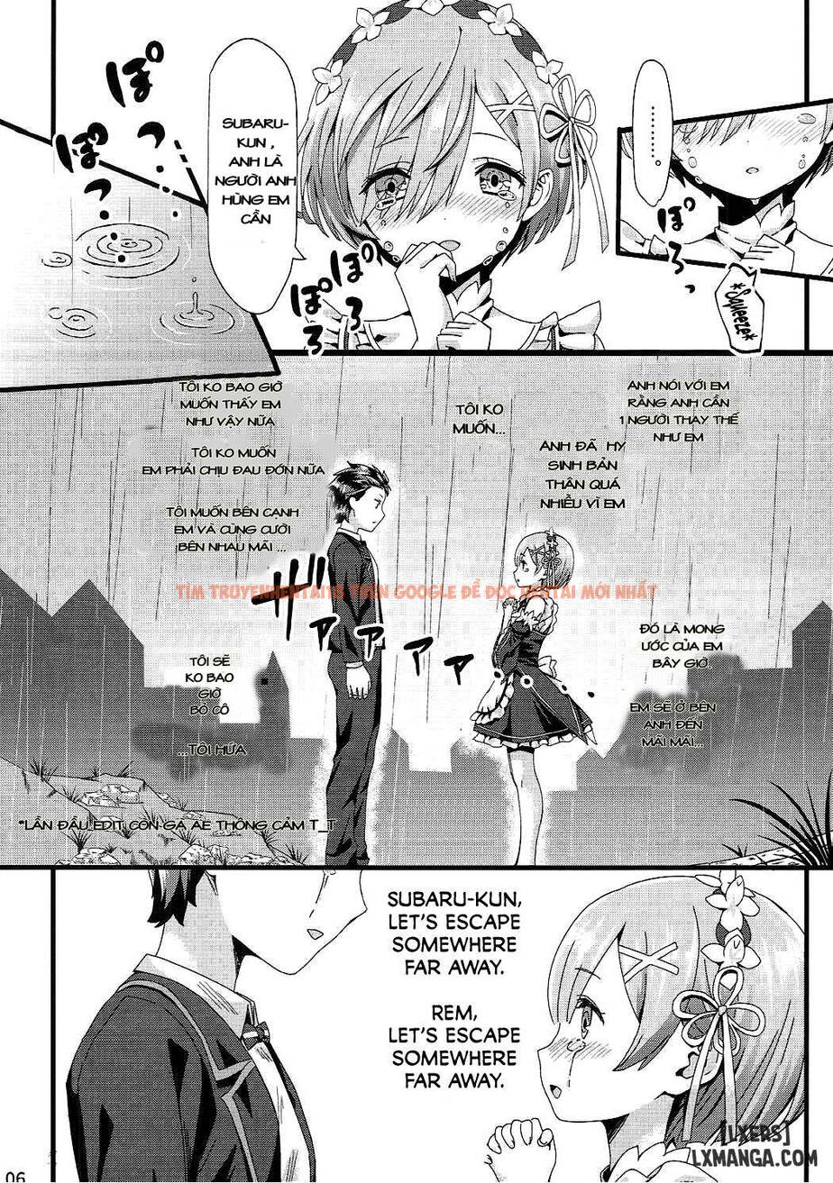 Xem ảnh 4 trong truyện hentai Re Zero Kara Hajimeru Isekai Icha Love Seikatsu - One Shot - hentaitvn.net