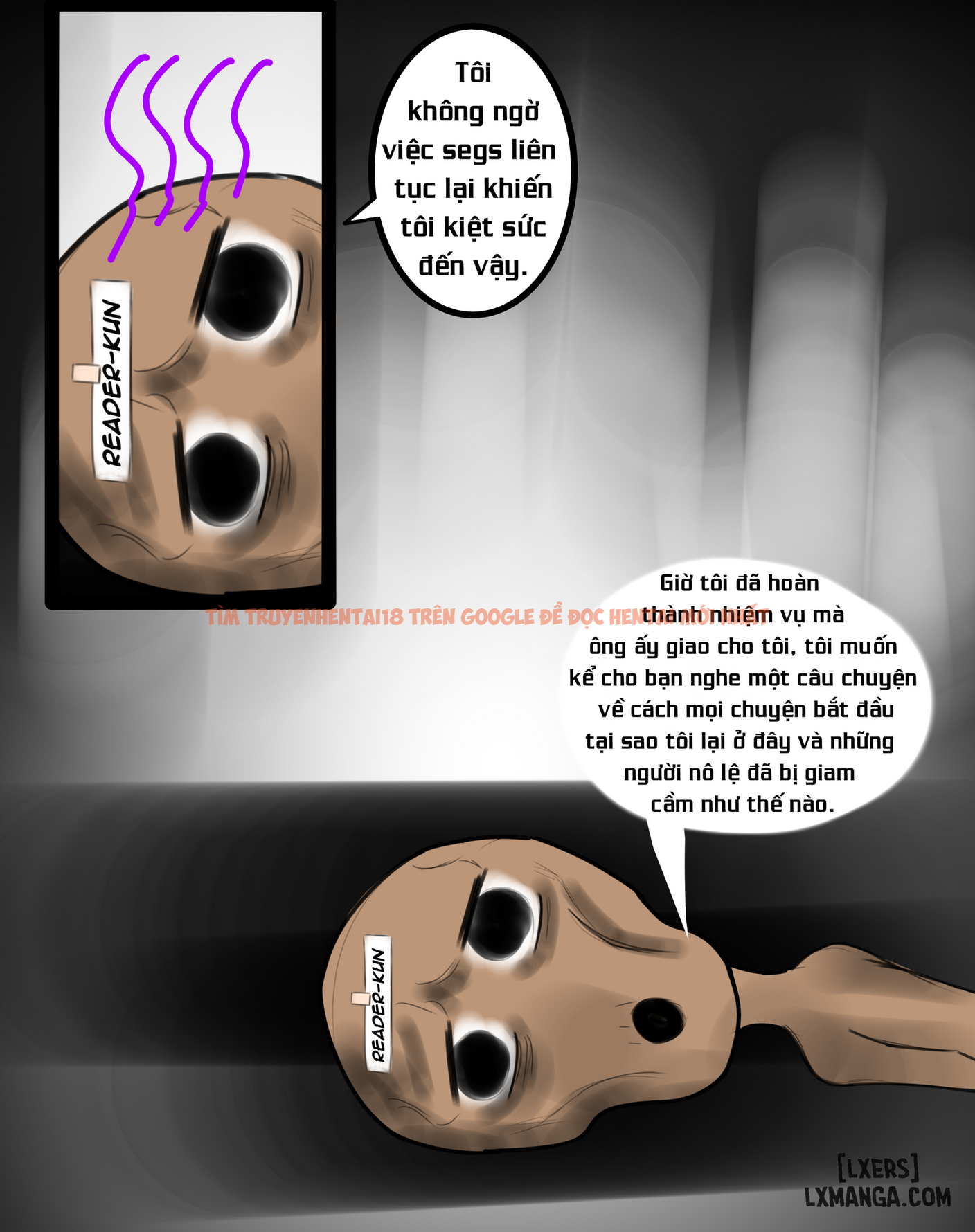 Trang truyện page_003 trong truyện tranh Reader’s Paradise - Caera Denoir trong Ánh sáng cuối con đường - www.truyenhentai18.net