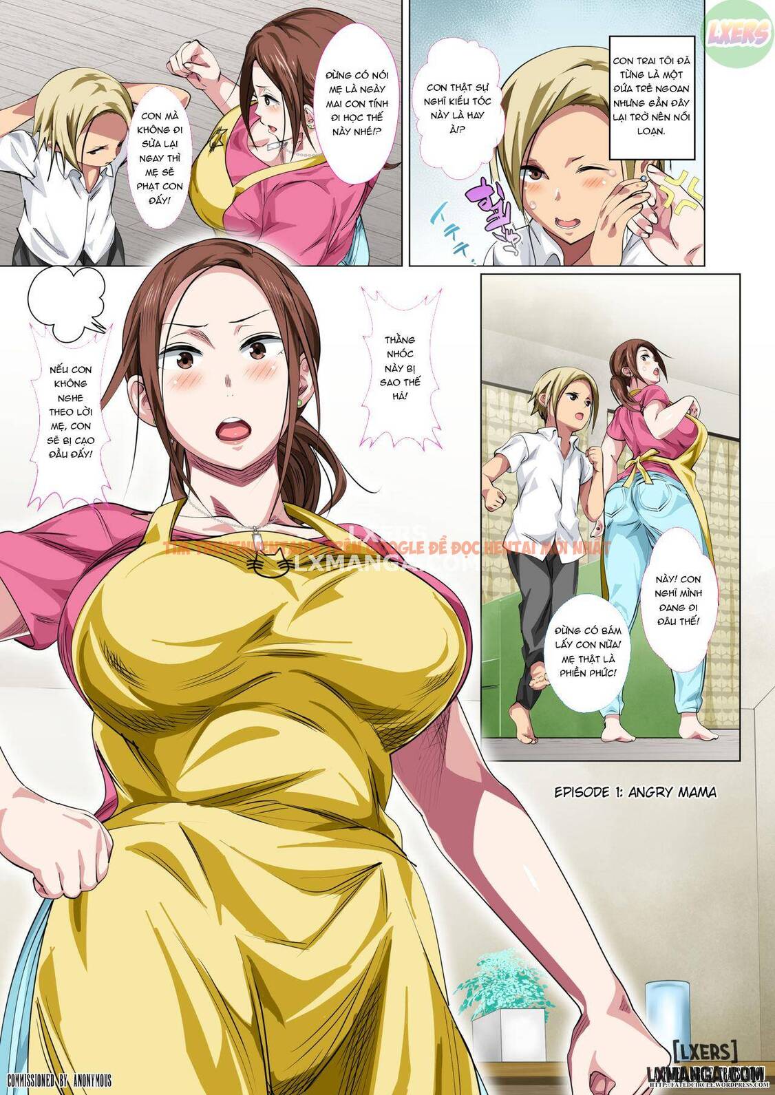 Trang truyện 2 trong truyện tranh Rehabilitation Of Delinquent Son By Short-tempered Mother’s Sweet Lovemaking - One Shot - hentai24h.pro