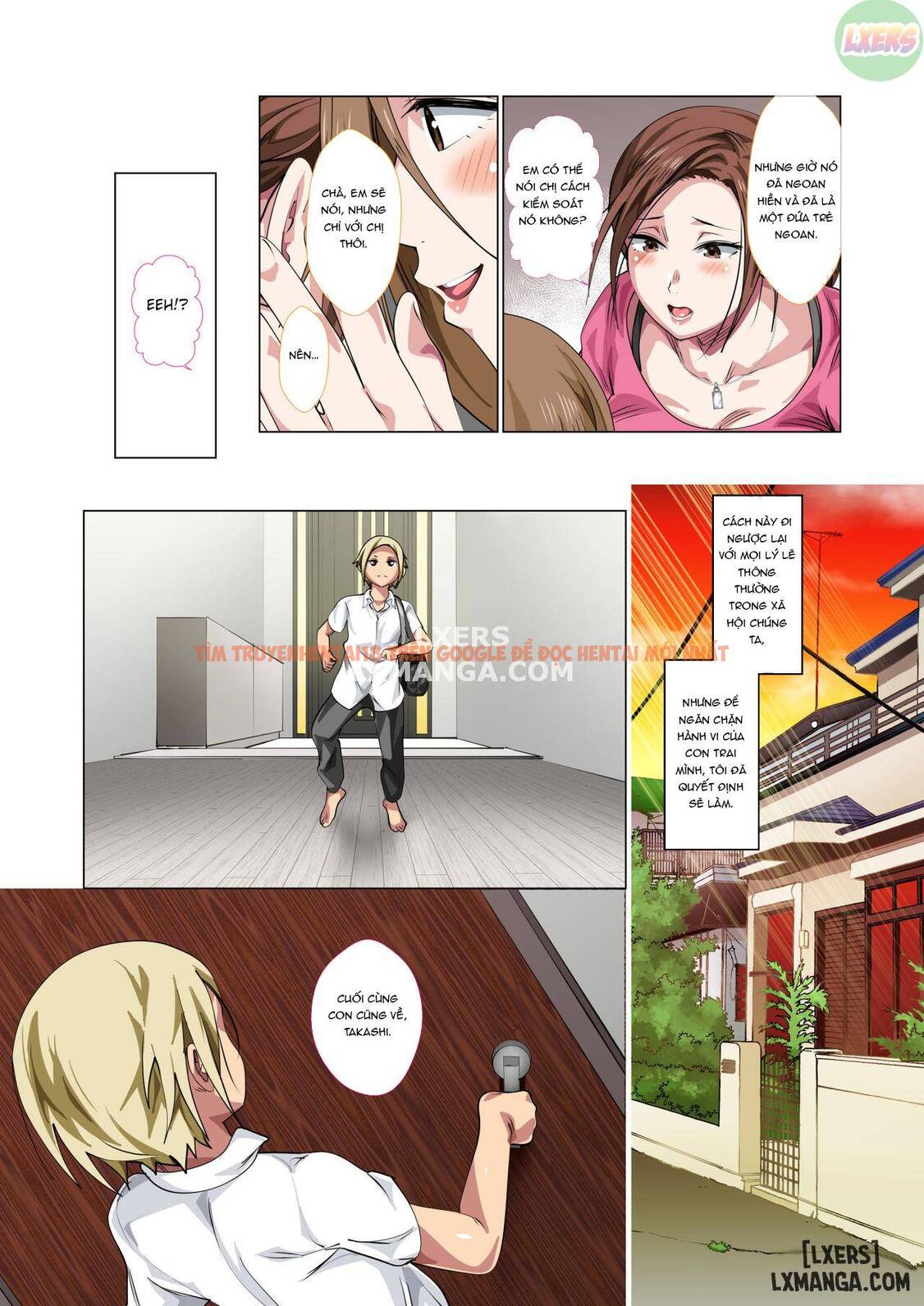 Trang truyện 6 trong truyện tranh Rehabilitation Of Delinquent Son By Short-tempered Mother’s Sweet Lovemaking - One Shot - hentai24h.pro