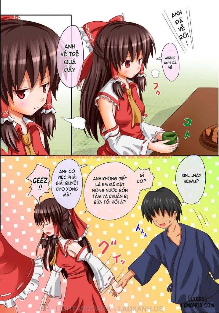 Xem ảnh 1 trong truyện hentai Reimu Route - One Shot - hentaitvn.net