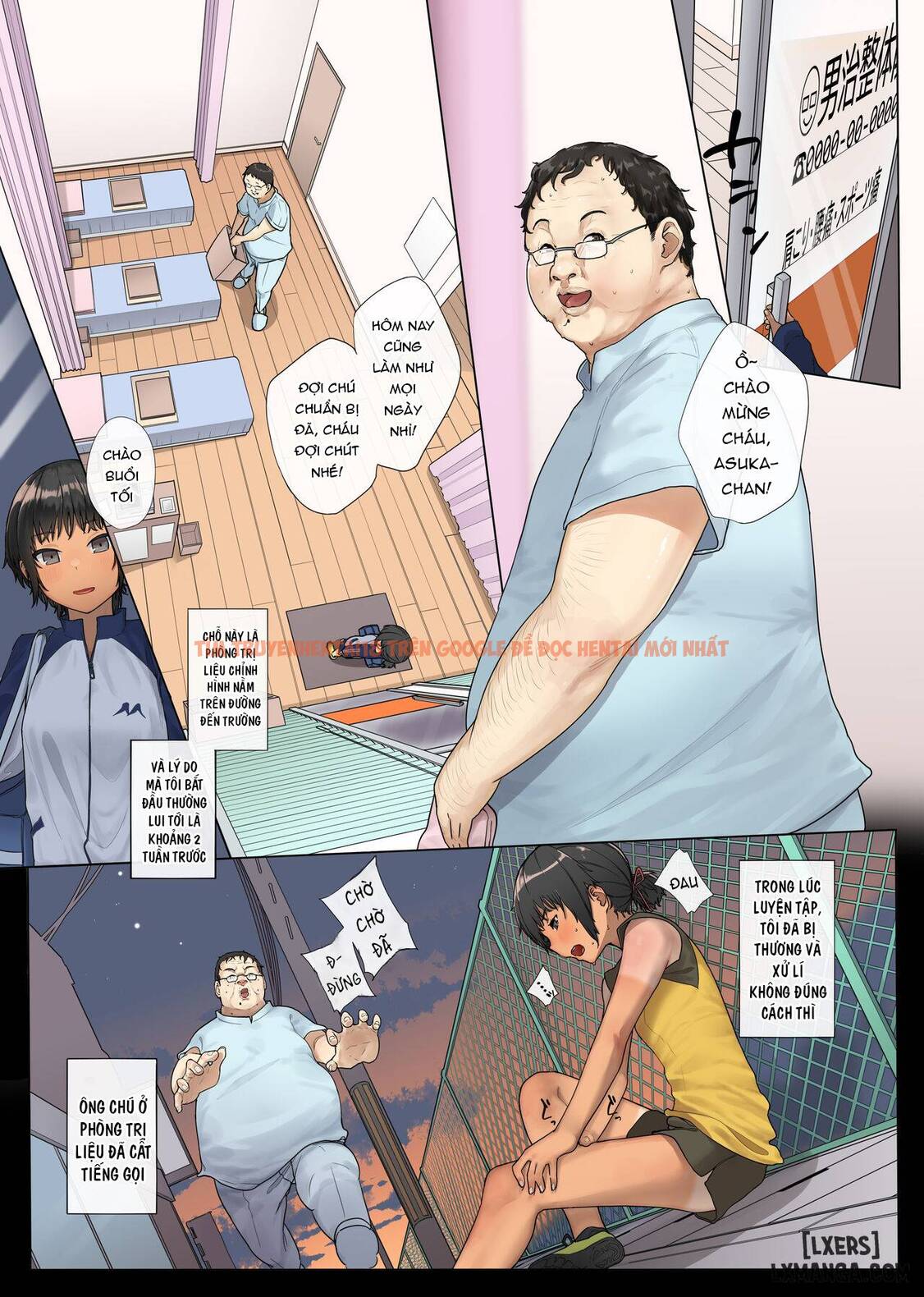 Trang truyện 4 68c3760cadf81 trong truyện tranh Rikujou Shoujo To Shinsetsu Seitai Oji-san - One Shot - www.lxmanga.org