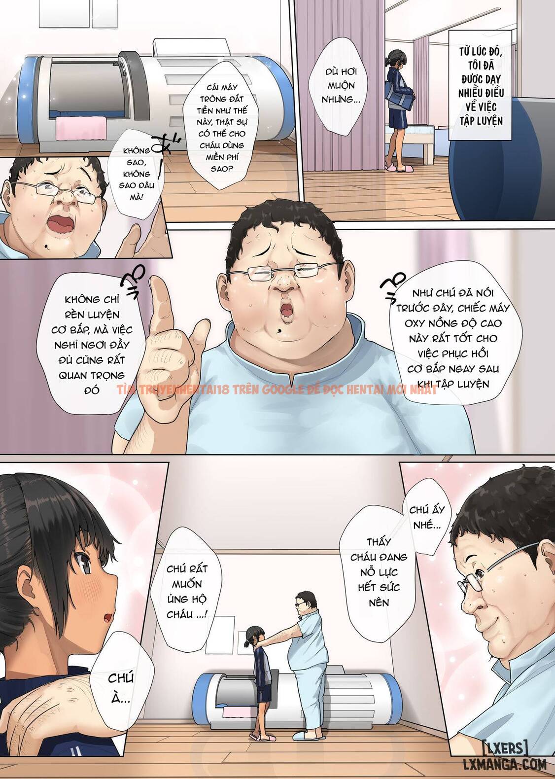 Trang truyện 5 68c3760cadf81 trong truyện tranh Rikujou Shoujo To Shinsetsu Seitai Oji-san - One Shot - www.lxmanga.org
