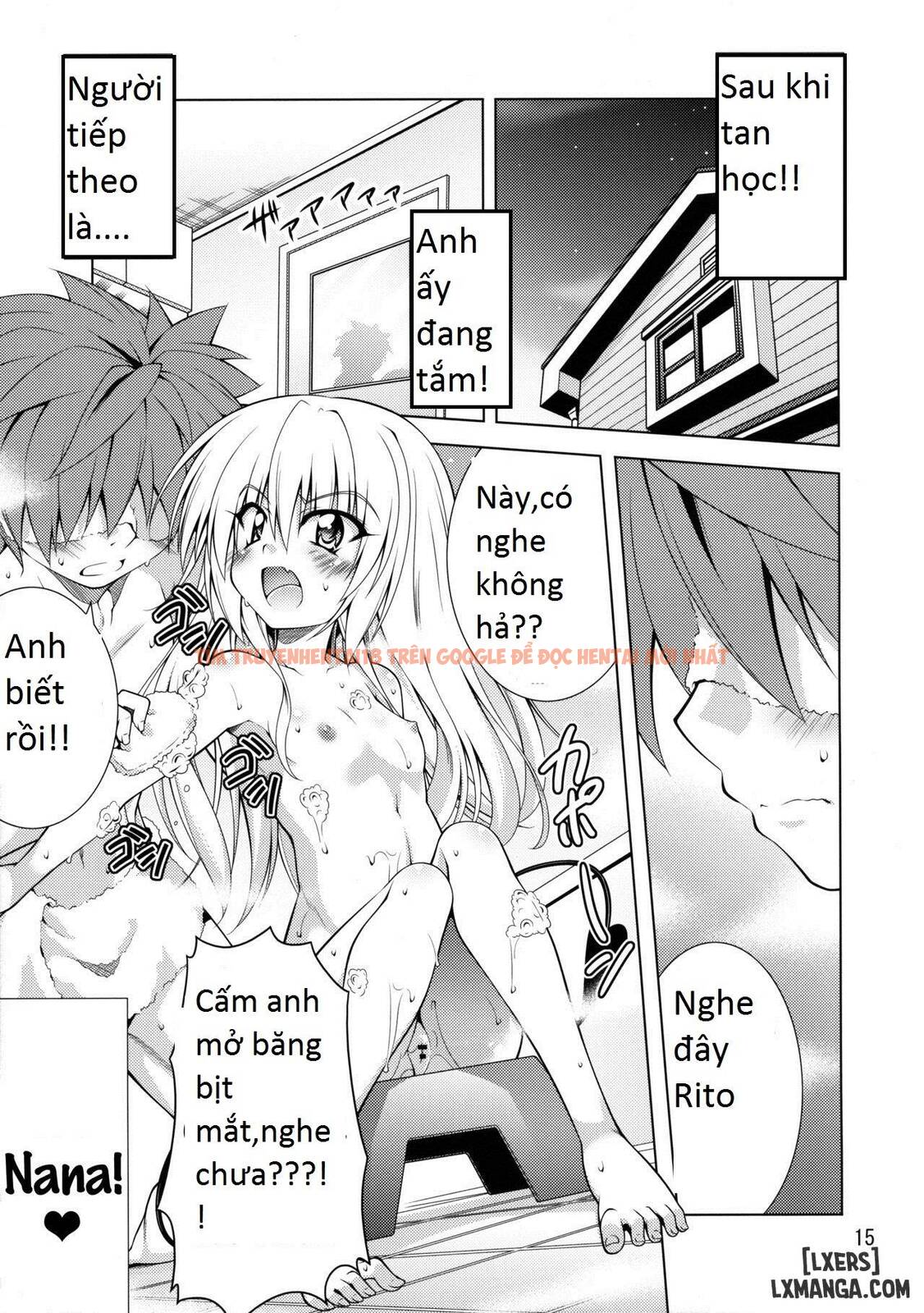 Xem ảnh 12 trong truyện hentai Hentai ToLove Ru Dàn Harem Của Rito-San - One Shot - hentaitvn.net