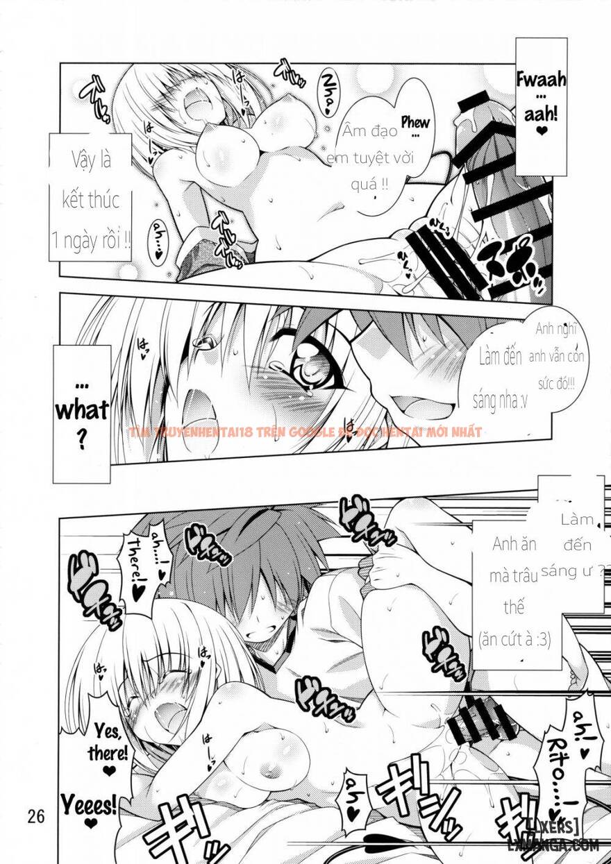 Xem ảnh 23 trong truyện hentai Rito-San No Harem Seikatsu - One Shot - hentaitvn.net