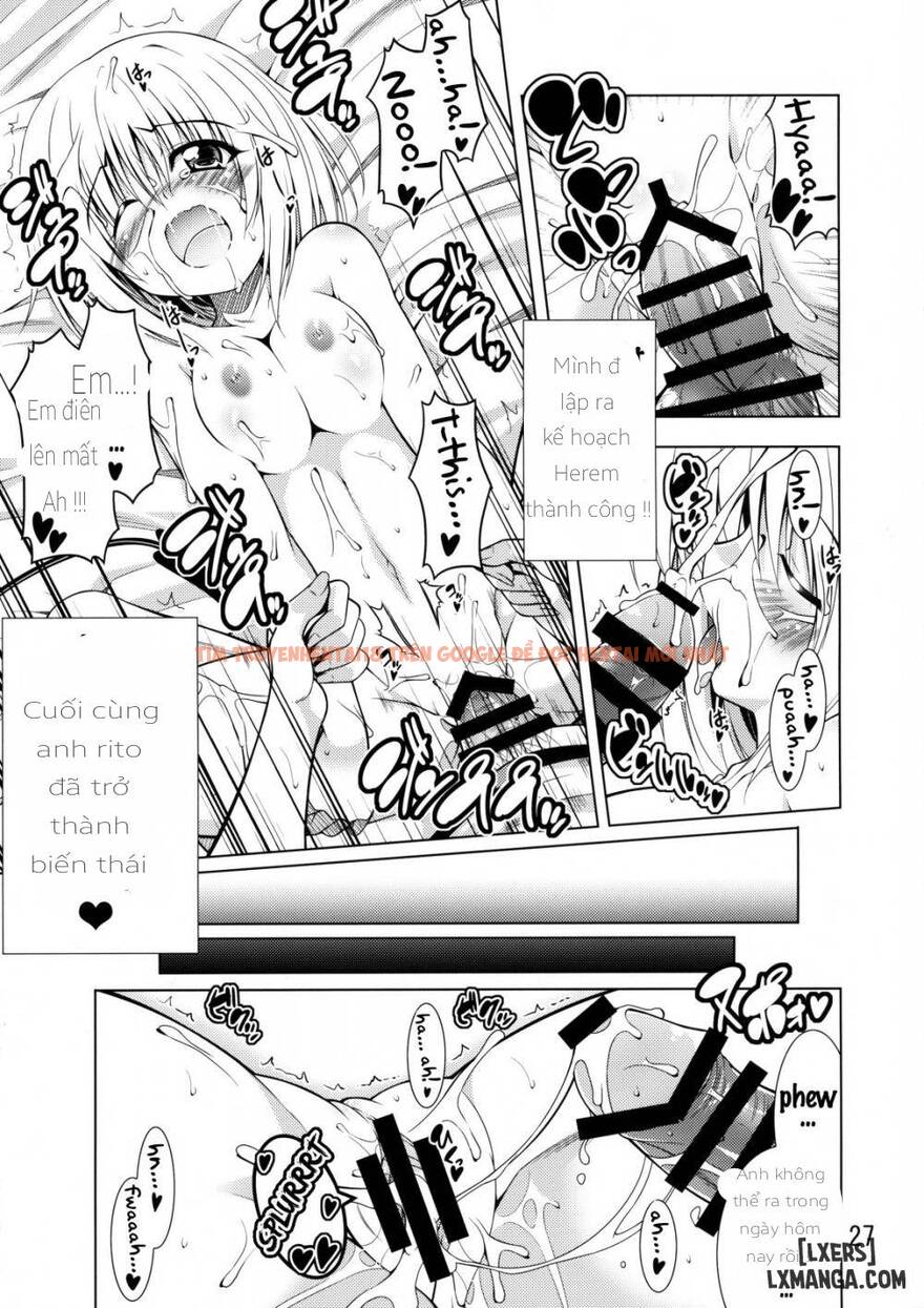 Xem ảnh 24 trong truyện hentai Rito-San No Harem Seikatsu - One Shot - hentaitvn.net