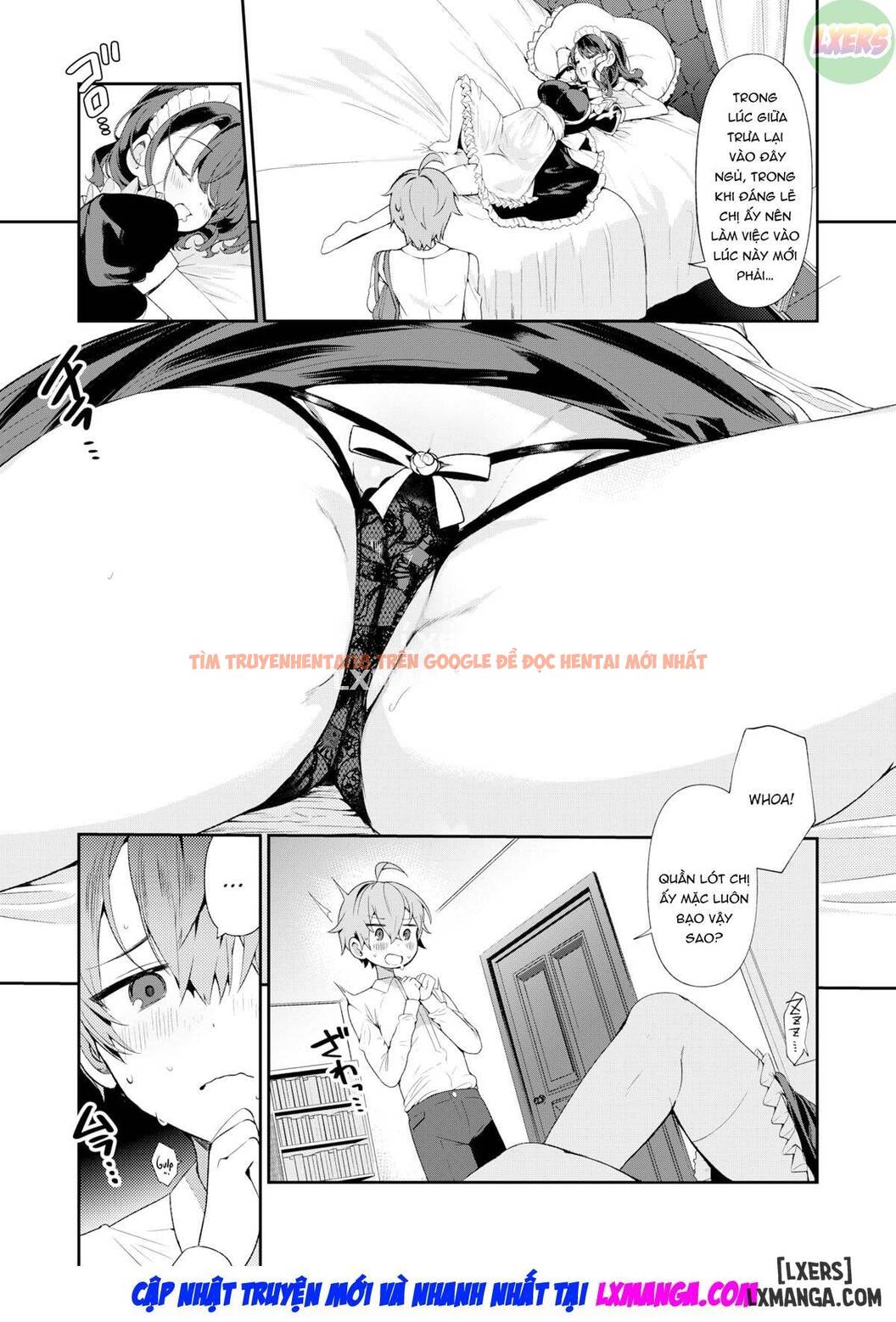 Trang truyện 4 trong truyện tranh Trừng Phạt Hầu Gái Không Thành Thật, Rui-san - One Shot - hentai24h.pro