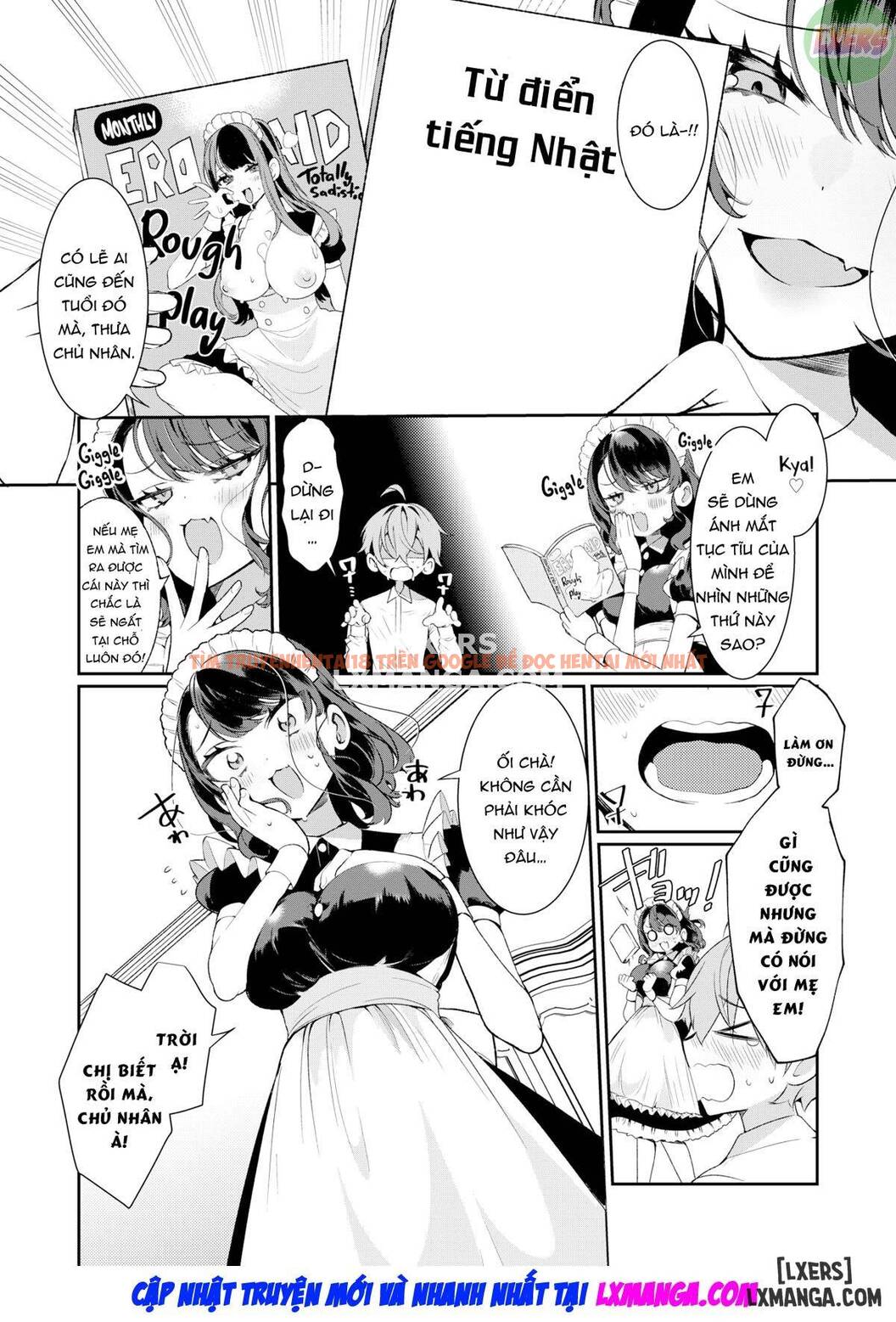 Trang truyện 7 trong truyện tranh Trừng Phạt Hầu Gái Không Thành Thật, Rui-san - One Shot - hentai24h.pro