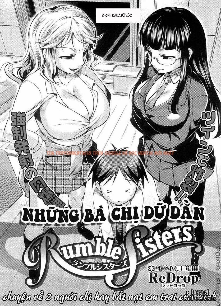 Trang truyện 0 trong truyện tranh Rumble Sisters - One Shot - www.truyentvn.net