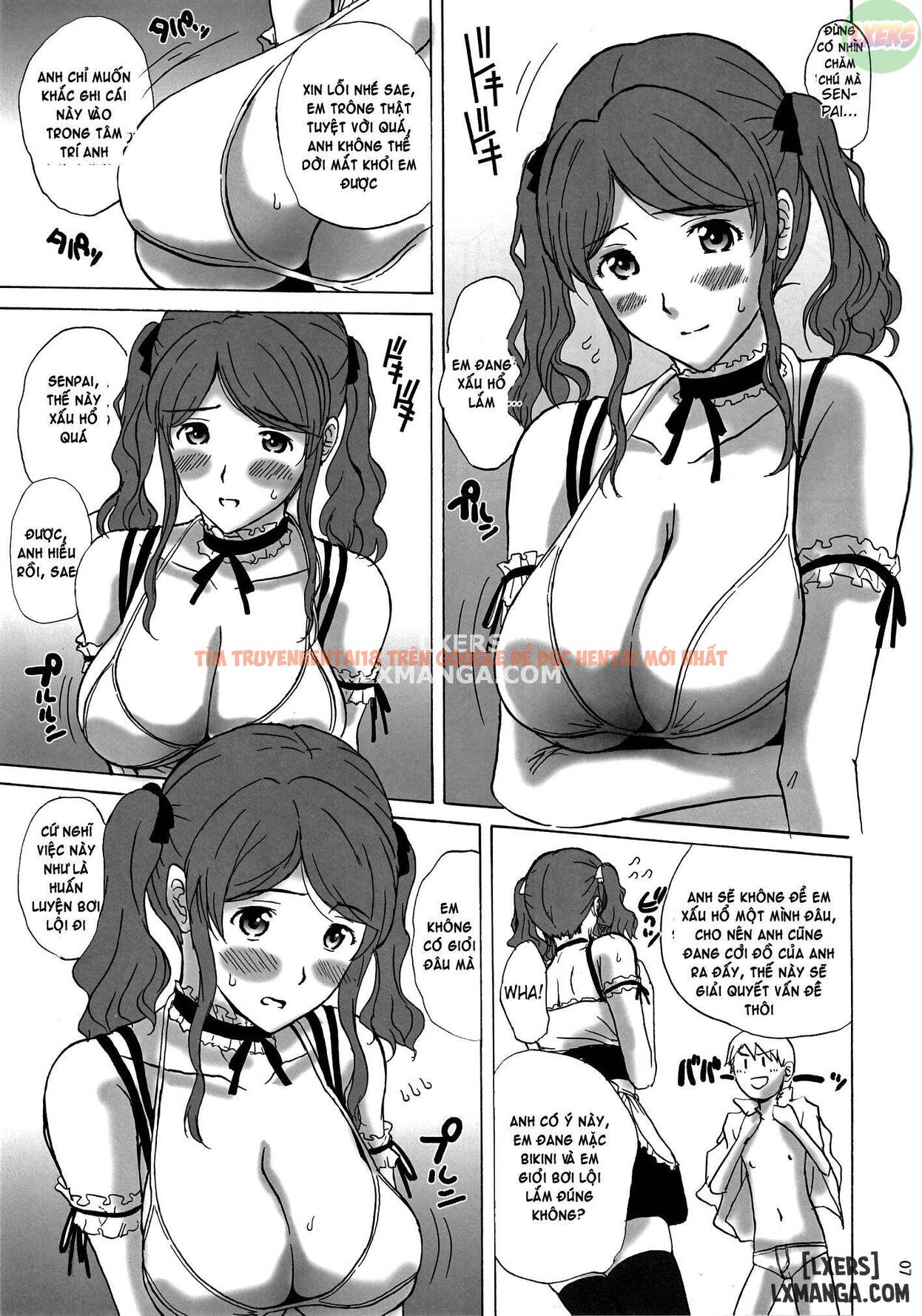 Xem ảnh 5 trong truyện hentai Hentai See Tình Em Mặc Bikini - One Shot - hentaitvn.net