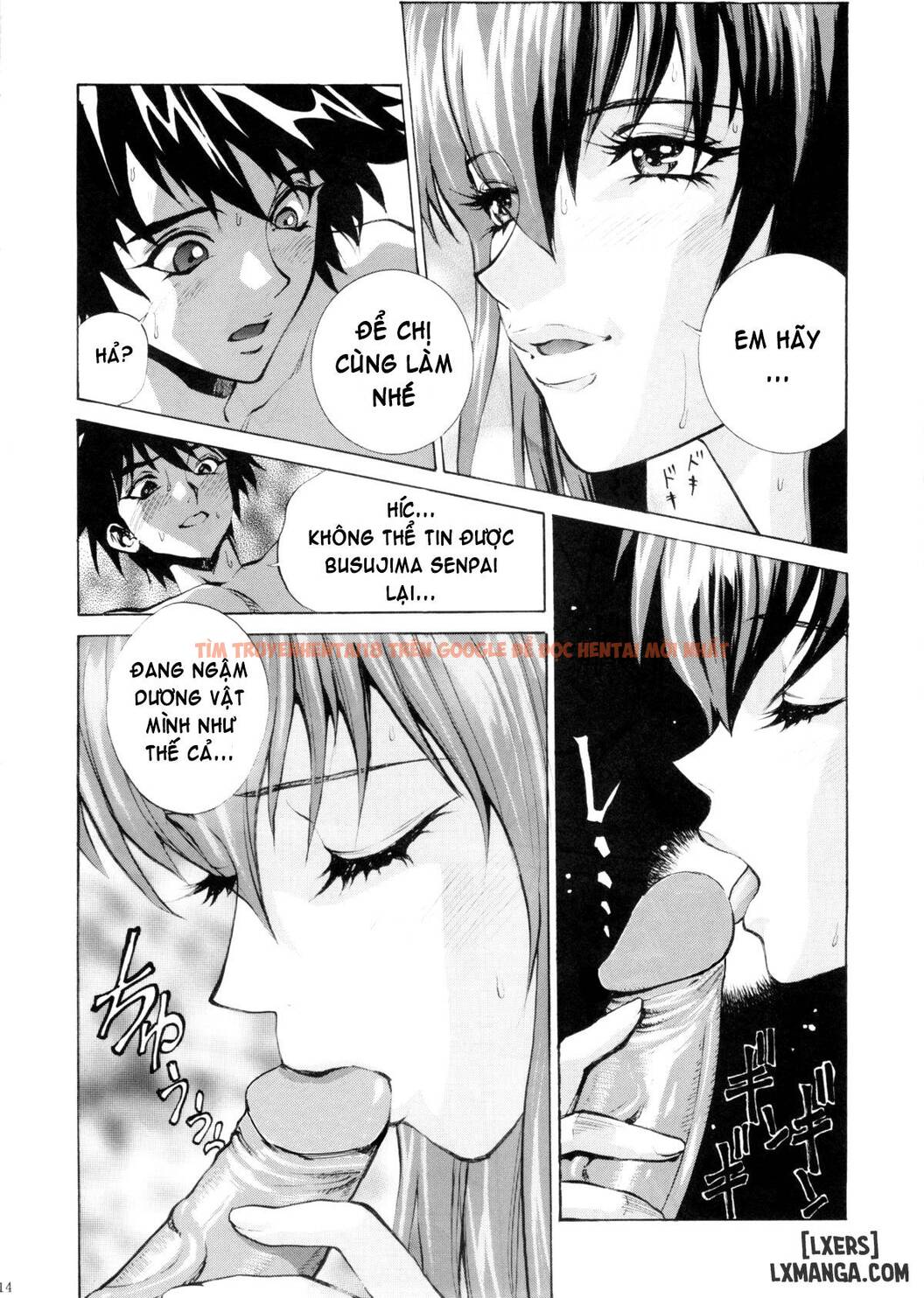 Trang truyện 12 trong truyện tranh Đụ Lớp Trưởng Saeko - One Shot - lxmanga.org