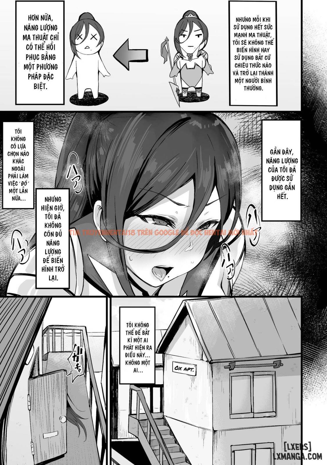 Trang truyện 2 trong truyện tranh Saikyou Henshin Heroine Kairaku Ochi - One Shot - hentai24h.pro