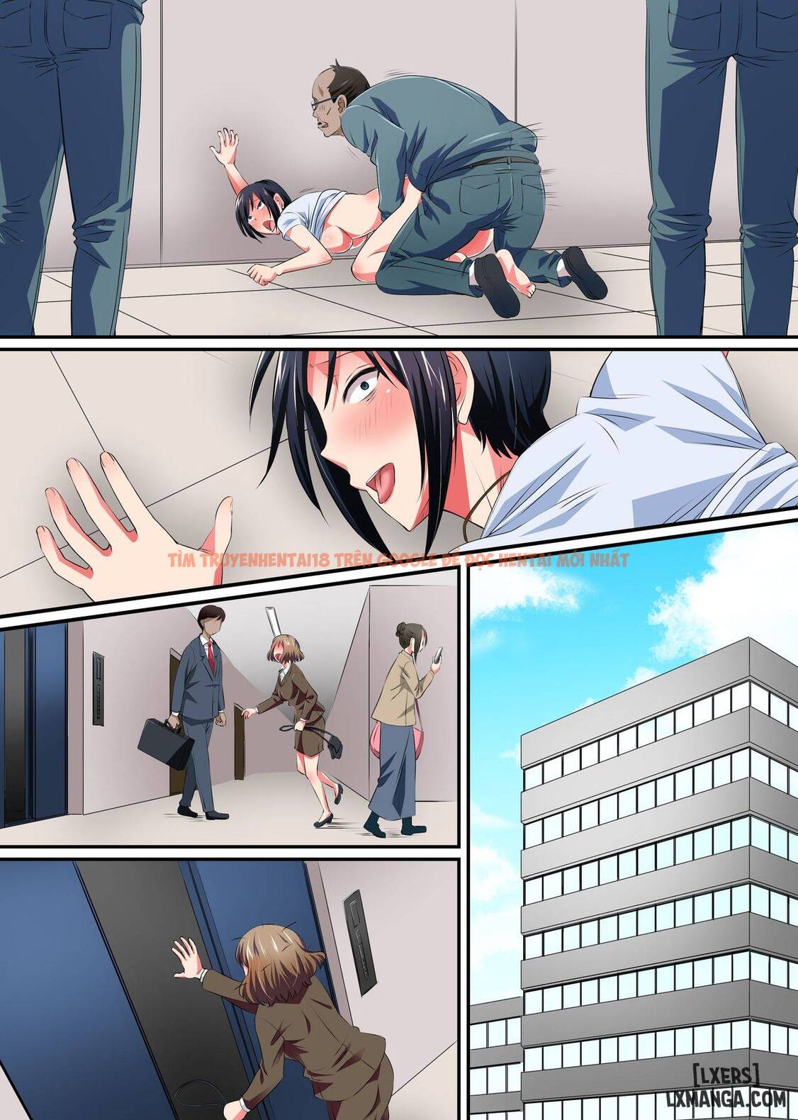 Trang truyện 6 trong truyện tranh Hentai Màu Hiếp Dâm Đồng Nghiệp Nữ Trong Văn Phòng - One Shot - lxmanga.org