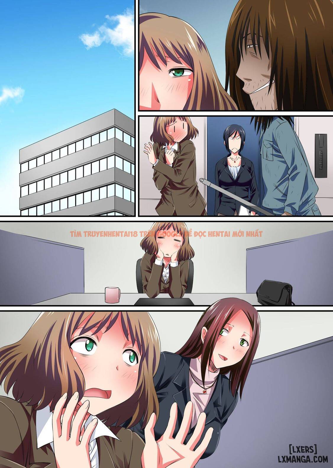 Trang truyện 8 trong truyện tranh Hentai Màu Hiếp Dâm Đồng Nghiệp Nữ Trong Văn Phòng - One Shot - lxmanga.org
