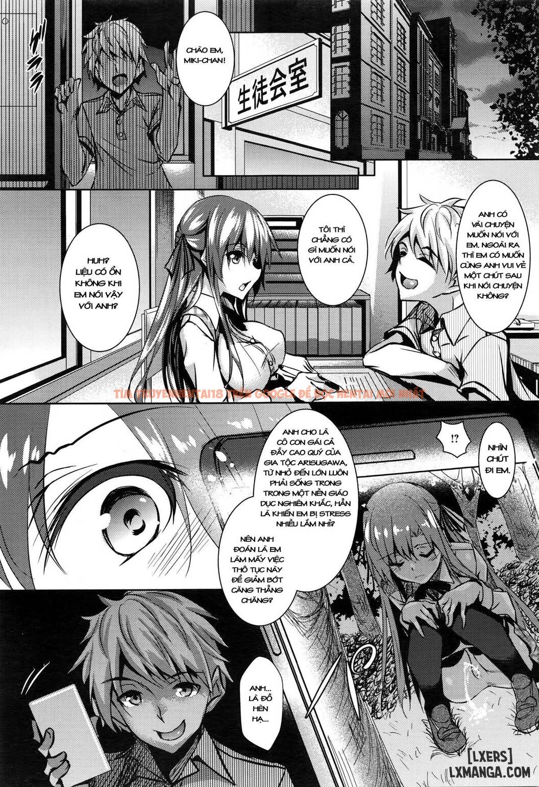 Trang truyện 10 trong truyện tranh Hội Nữ Sinh Thánh Yurigaoka - Chapter 1 - hentai24h.pro