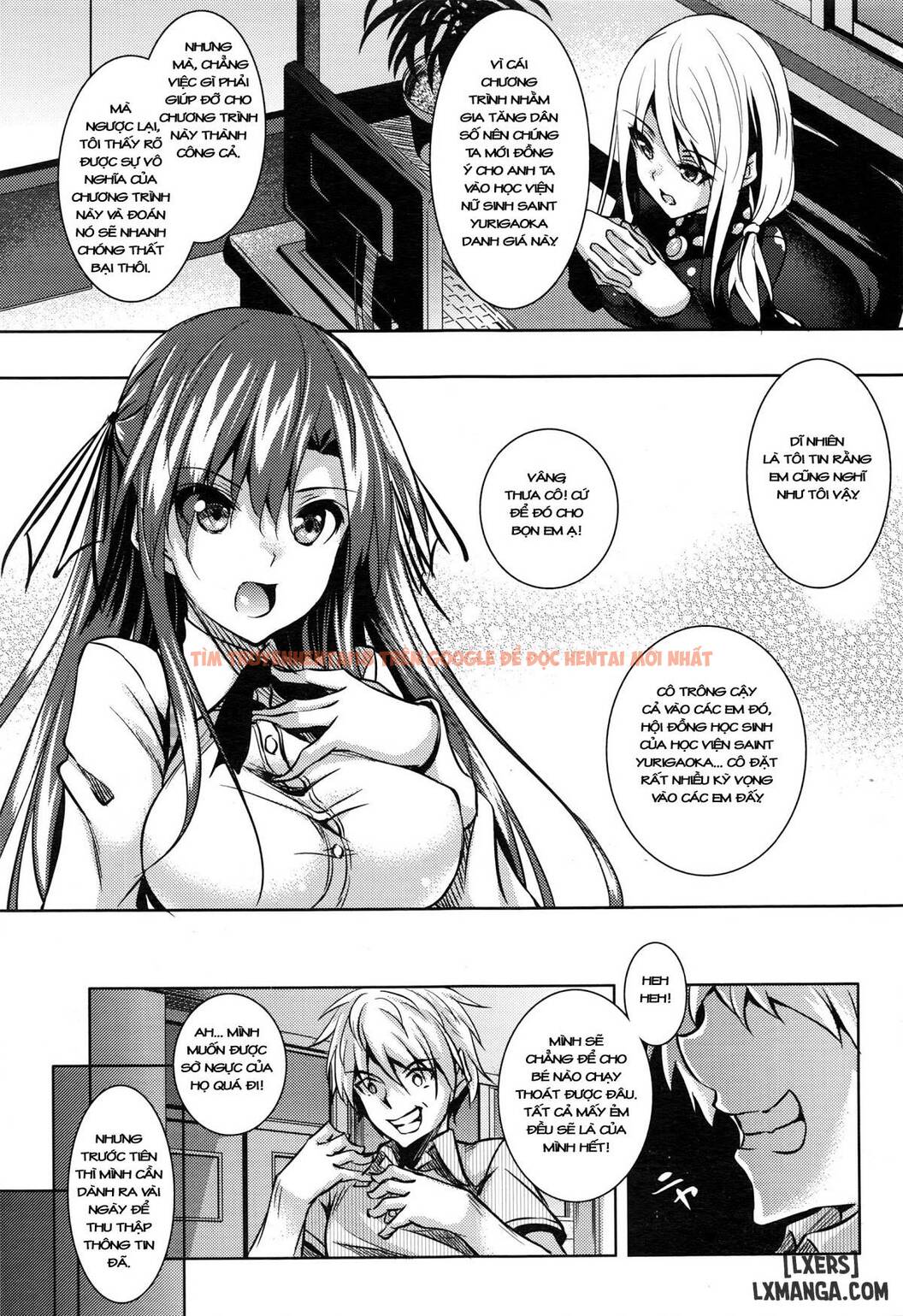 Trang truyện 8 trong truyện tranh Hội Nữ Sinh Thánh Yurigaoka - Chapter 1 - hentai24h.pro