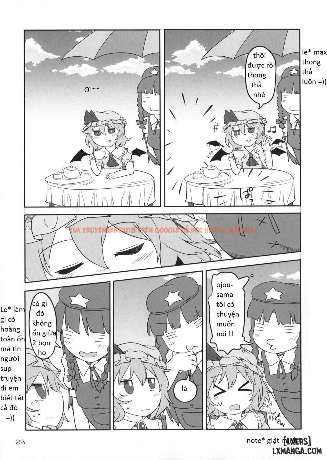Trang truyện 20 trong truyện tranh Hentai Touhou Sakurafla - One Shot - truyentvn.net