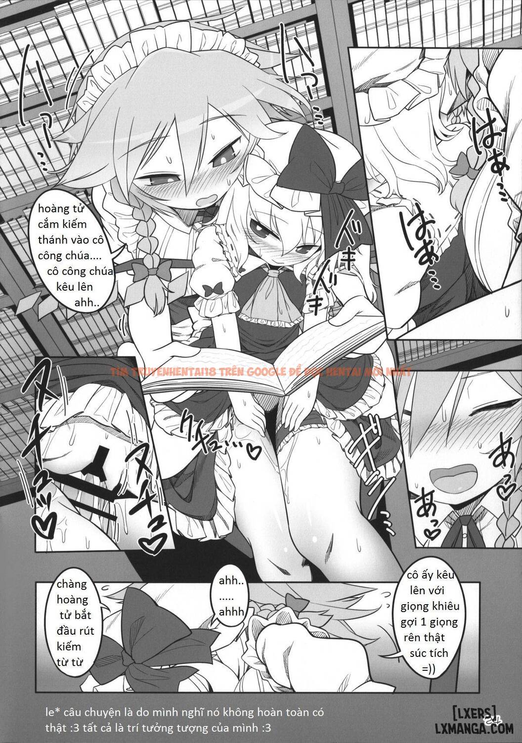Trang truyện 21 trong truyện tranh Hentai Touhou Sakurafla - One Shot - truyentvn.net