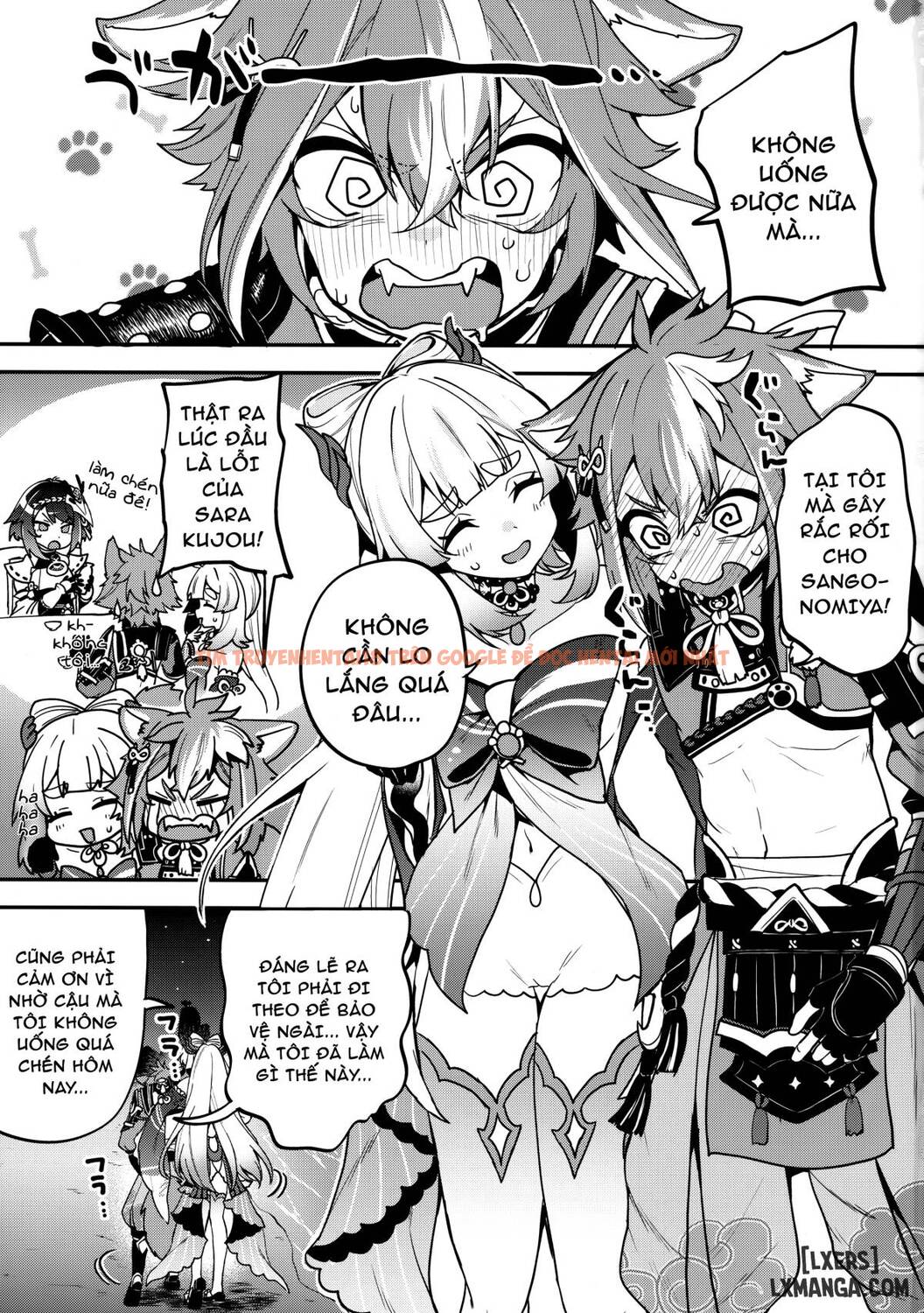 Trang truyện 3 trong truyện tranh Sangonomiya-sama! - One Shot - lxmanga.org