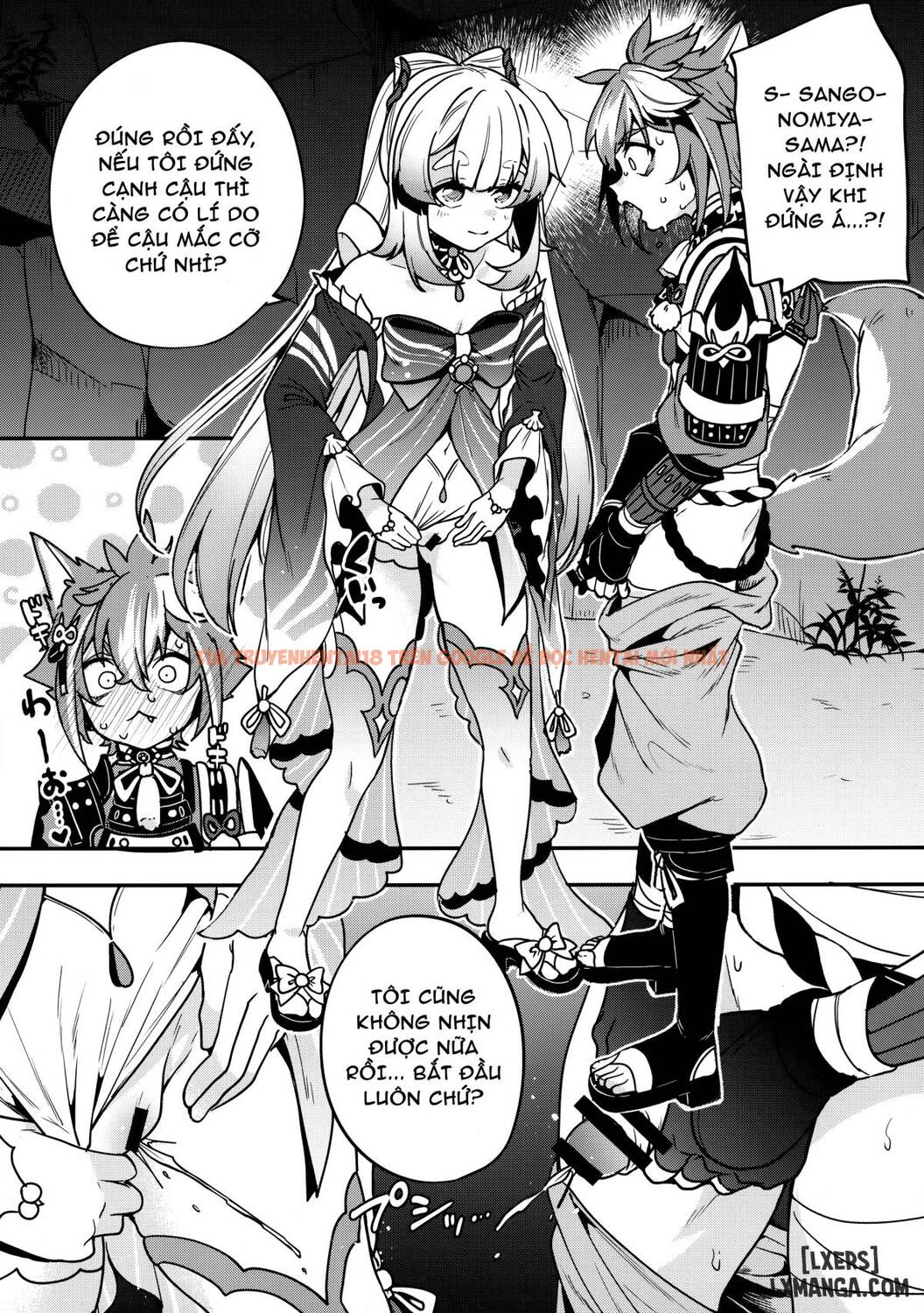 Trang truyện 7 trong truyện tranh Sangonomiya-sama! - One Shot - lxmanga.org