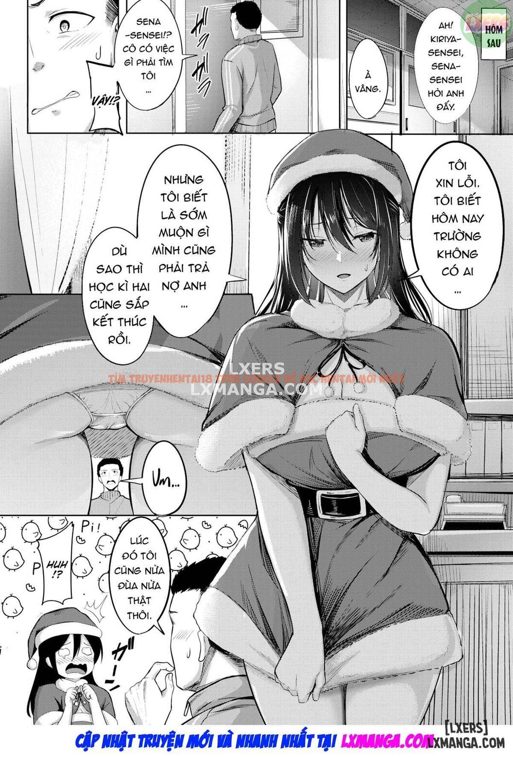 Trang truyện 10 trong truyện tranh Ông Già Noel Của Trạm Xá - One Shot - hentai24h.pro
