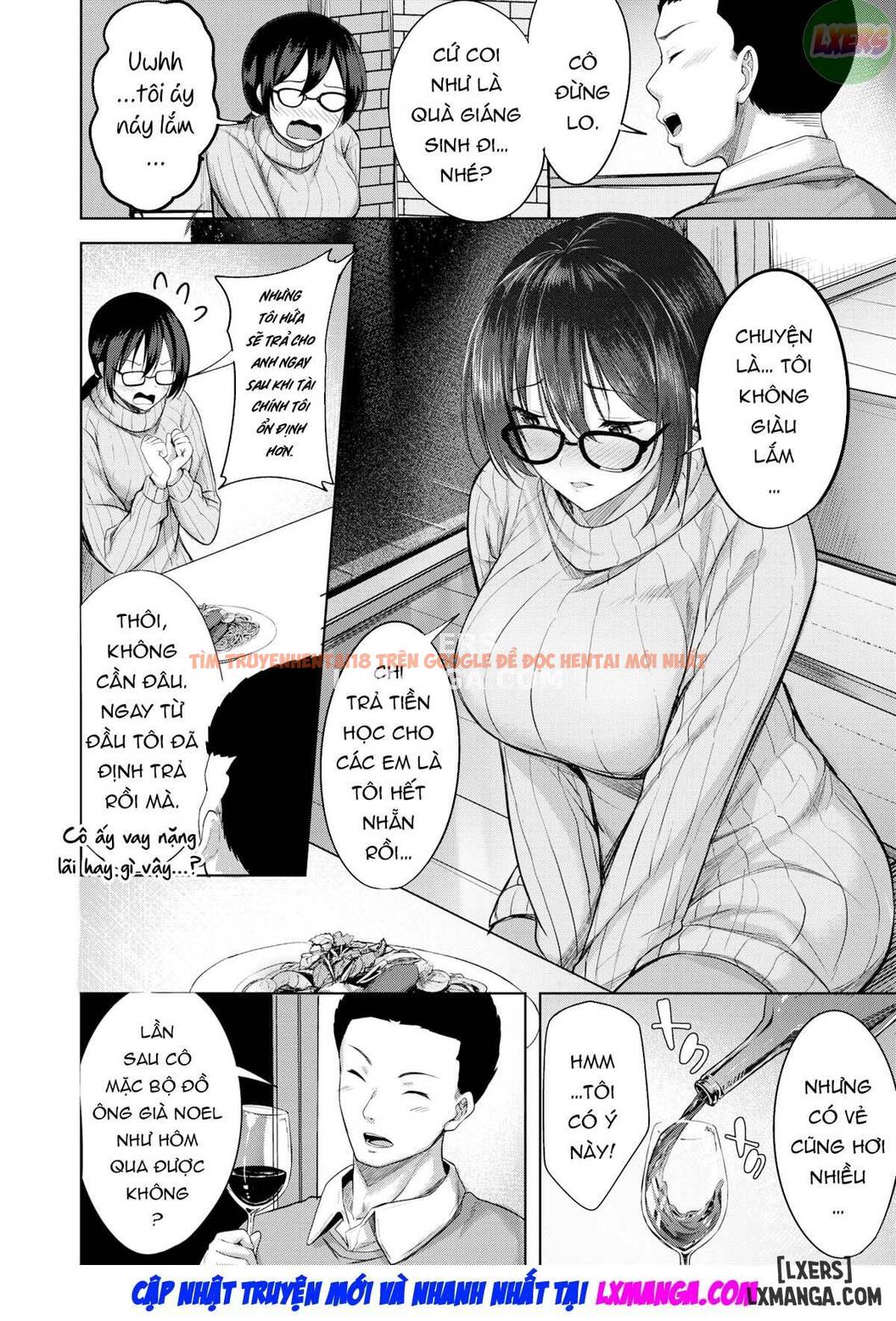 Trang truyện 8 trong truyện tranh Ông Già Noel Của Trạm Xá - One Shot - hentai24h.pro