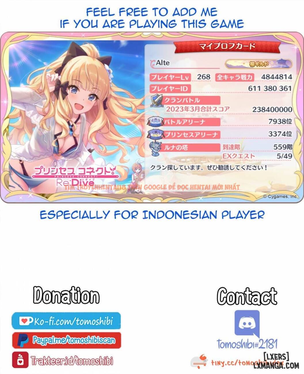 Trang truyện 25 trong truyện tranh Saren To Asobou - One Shot - hentai24h.pro