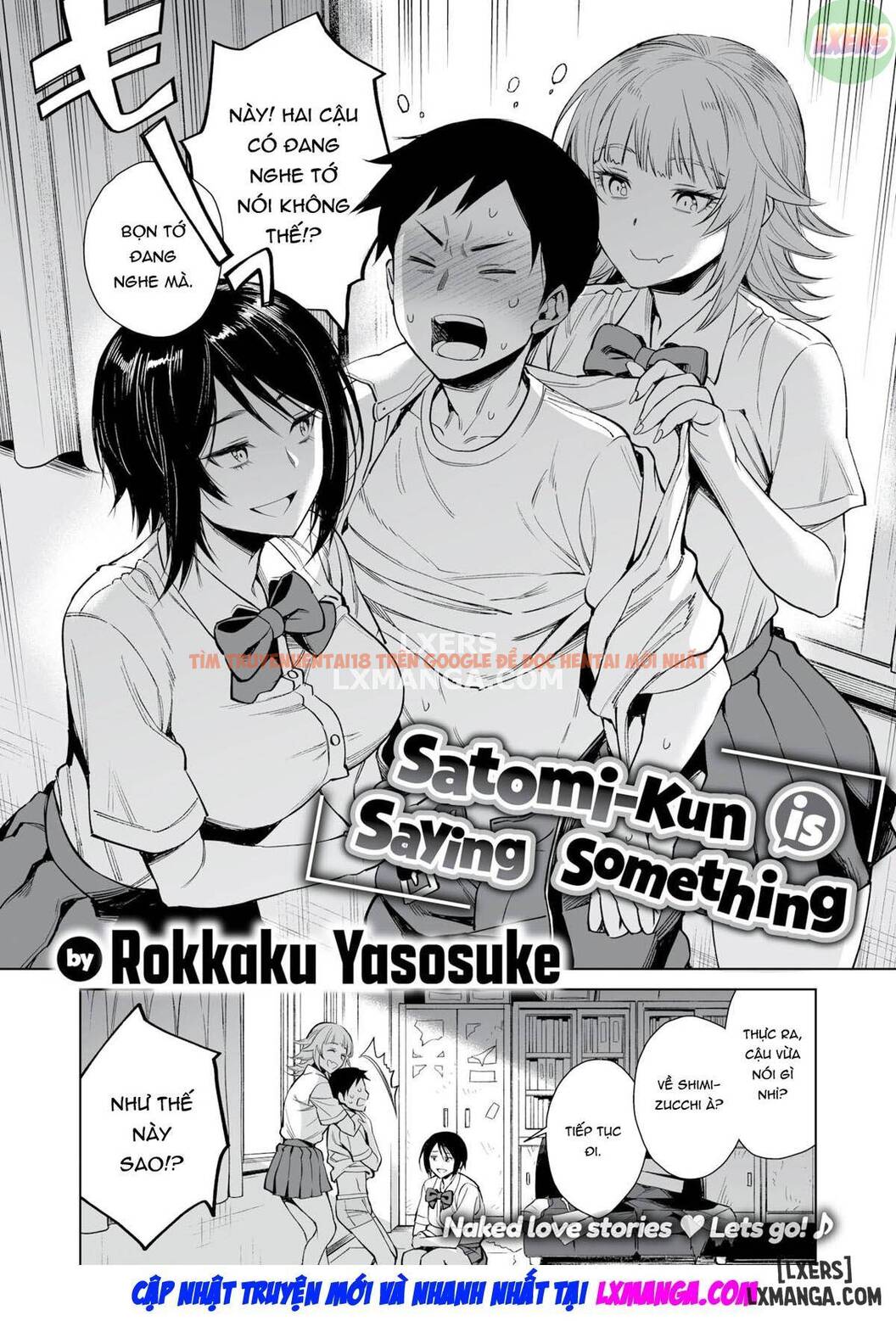 Xem ảnh Satomi-kun Đang Muốn Nói Điều Gì Đó - One Shot - 4 - HentaiTruyen.fun