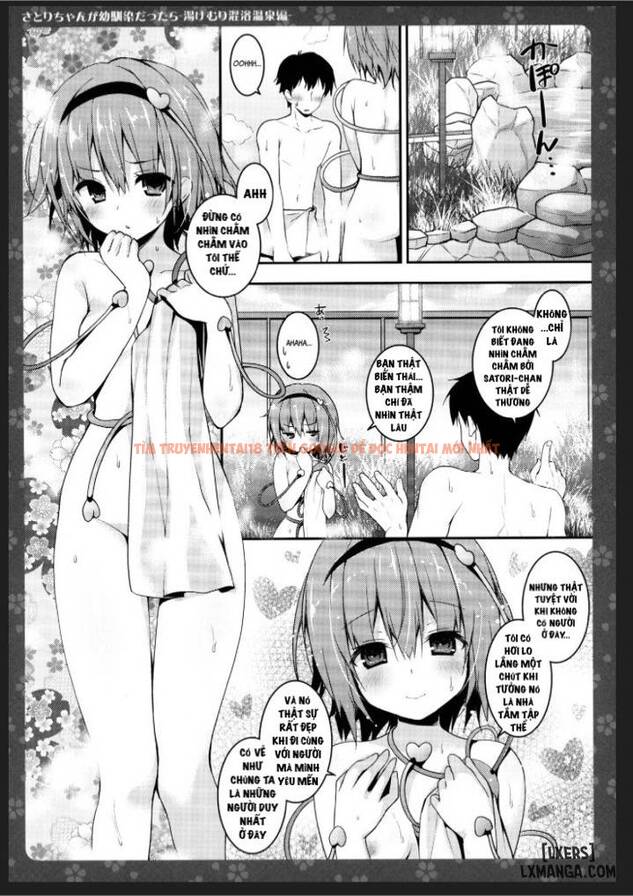Xem ảnh 2 trong truyện hentai Satori-Chan Ga Osananajimi Dattara -Yukemuri Konyoku Onsen Hen - One Shot - hentaitvn.net