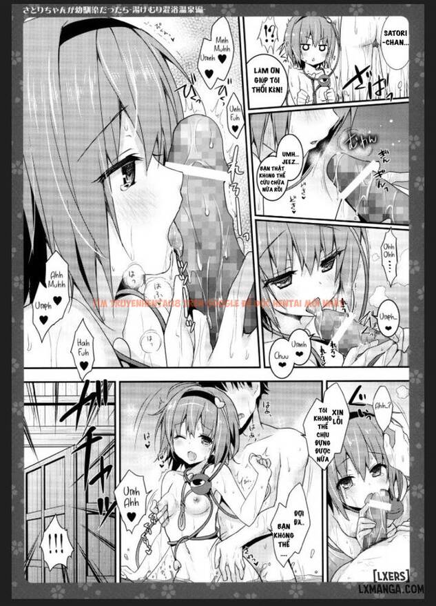 Xem ảnh 4 trong truyện hentai Satori-Chan Ga Osananajimi Dattara -Yukemuri Konyoku Onsen Hen - One Shot - hentaitvn.net