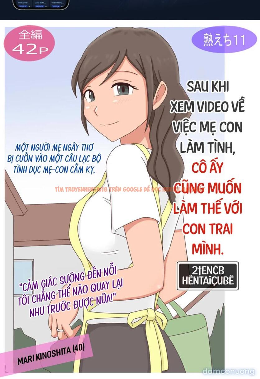 Xem ảnh Sau Khi Xem Sex Mẹ Con, Cô Ấy Cũng Muốn Làm Với Con Trai - One Shot - 1 - Truyenhentaiz.net