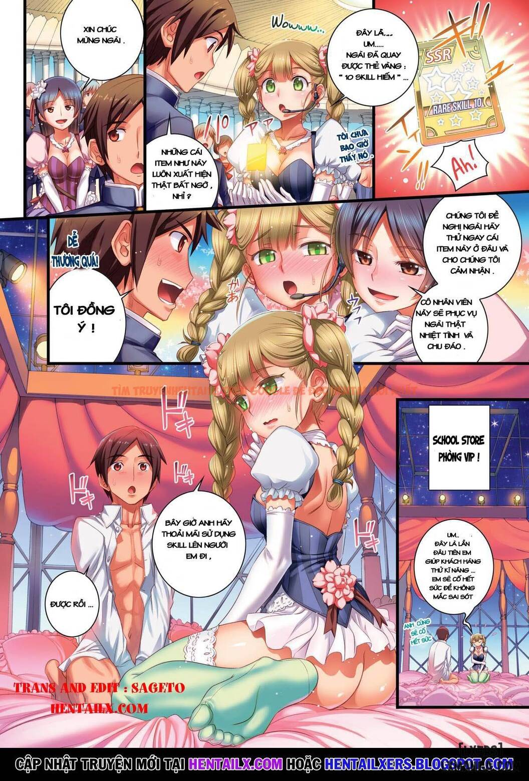 Xem ảnh 1 trong truyện hentai School Love Net - Chapter 9 - hentaitvn.net