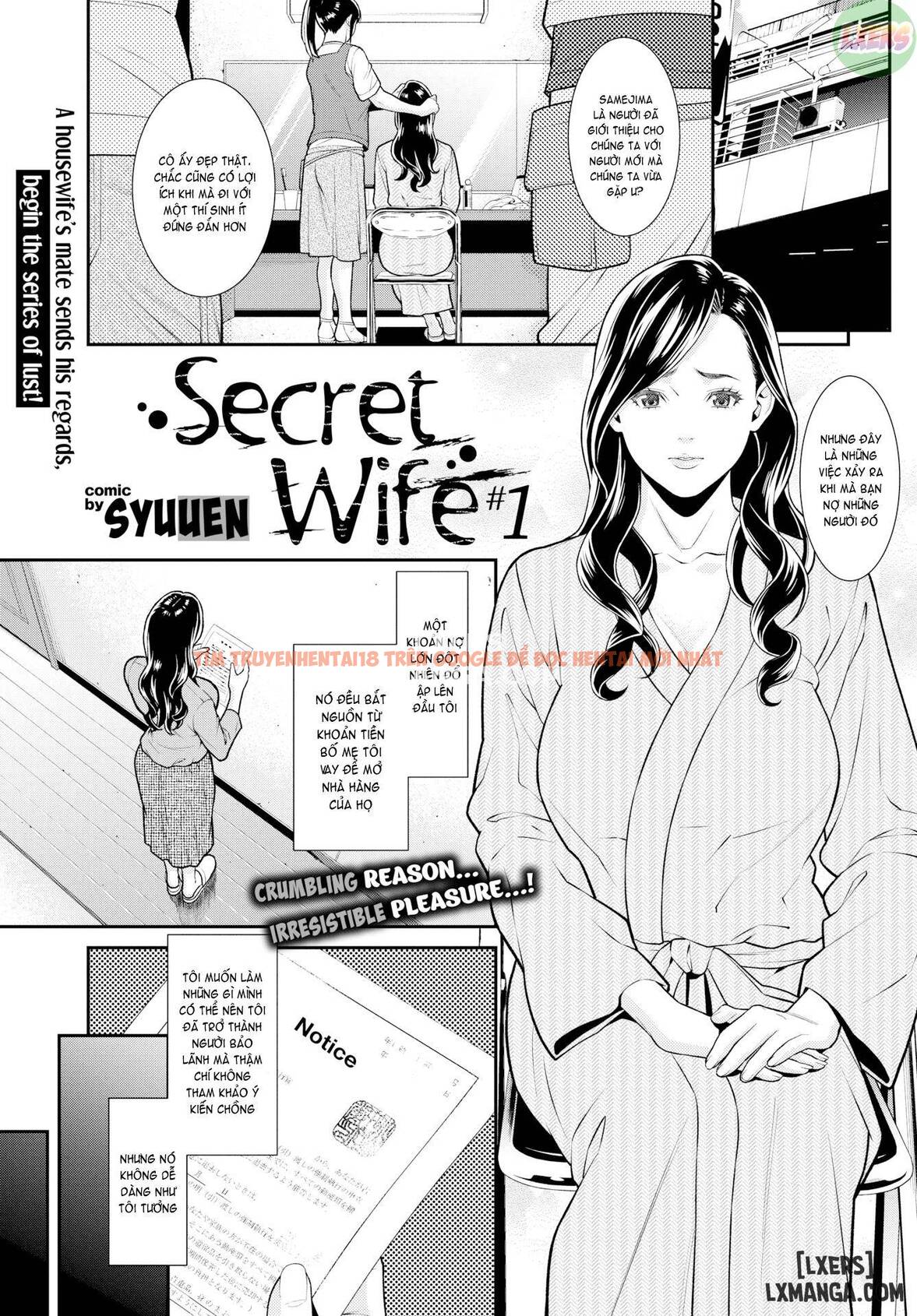 Trang truyện 0 trong truyện tranh Secret Wife - Chapter 1 - www.truyentvn.net