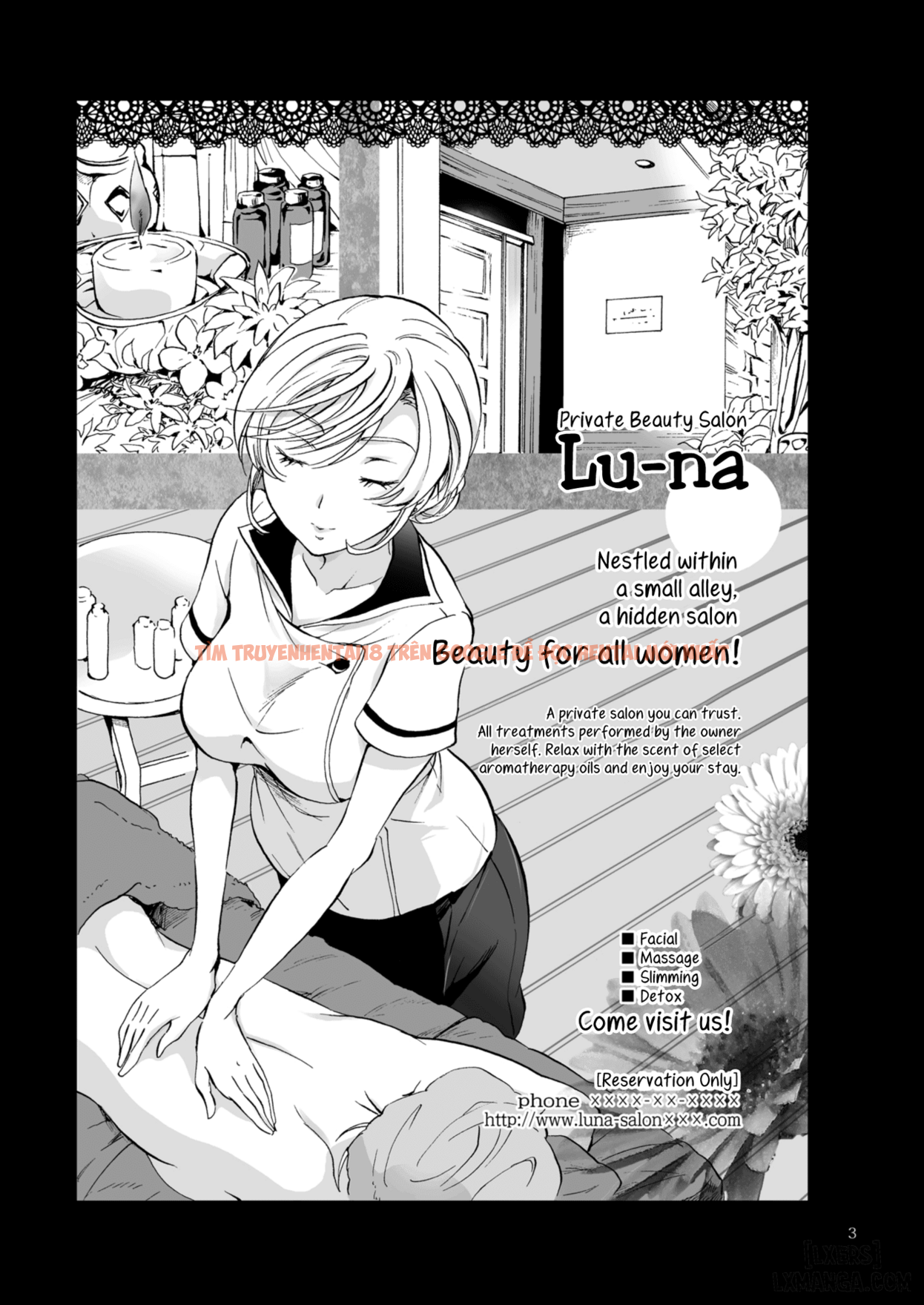 Xem ảnh 1 trong truyện hentai Salon bí mật Yuri, khóa học bạn bè - One Shot - hentaitvn.net