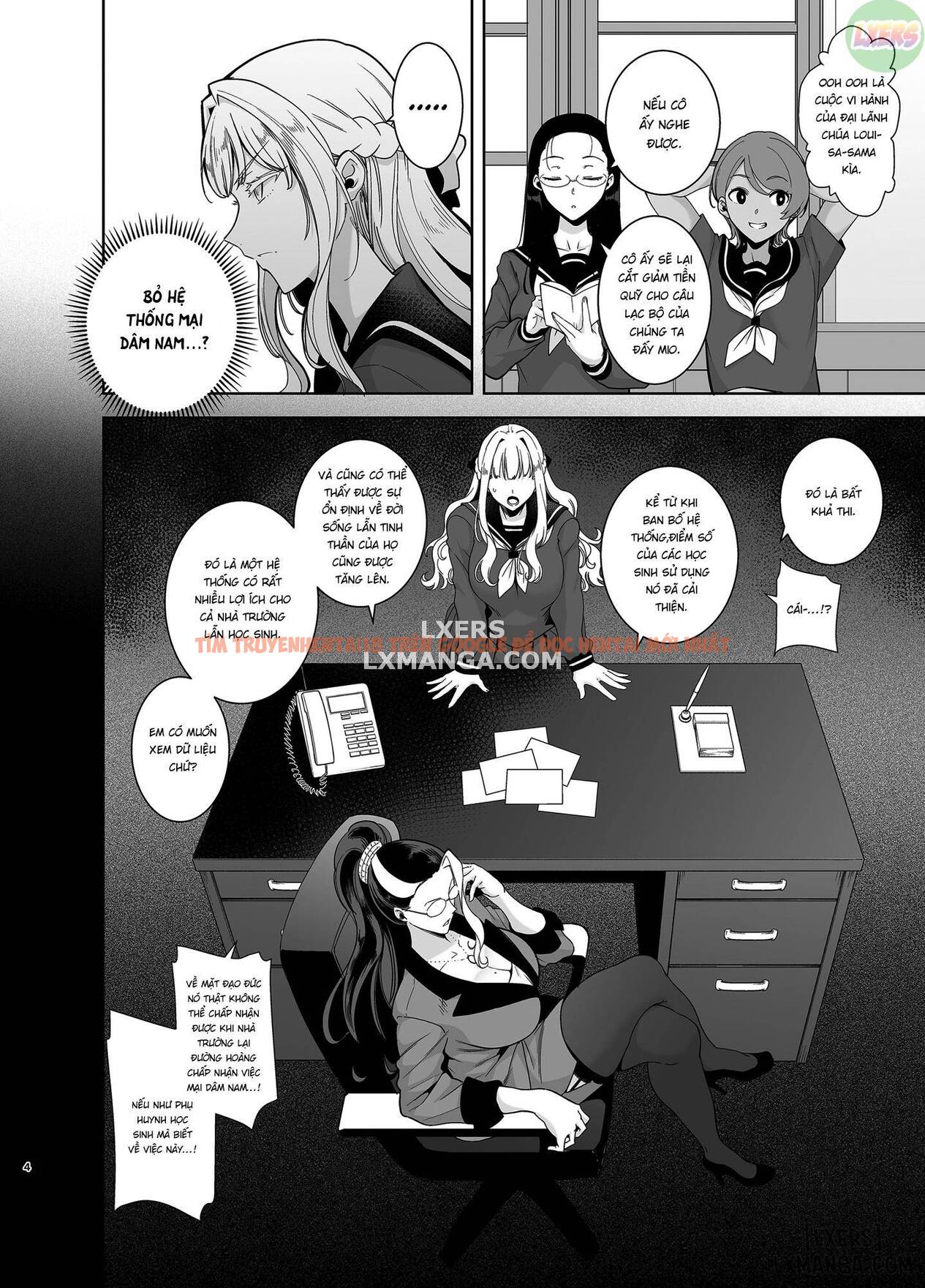 Trang truyện 3 trong truyện tranh Seika Jogakuin Koutoubu Kounin Sao Oji-san - Chapter 4 - truyentvn.net