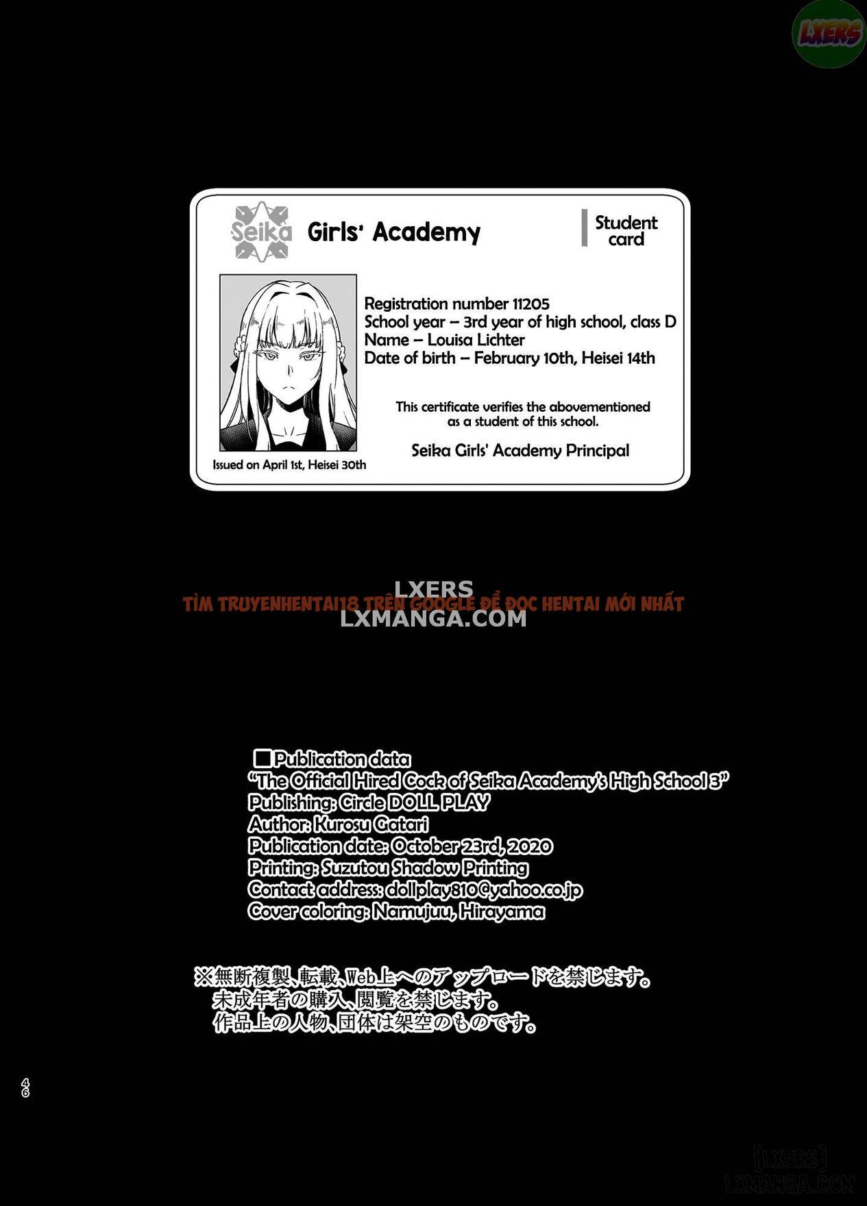 Trang truyện 45 trong truyện tranh Seika Jogakuin Koutoubu Kounin Sao Oji-san - Chapter 4 - truyentvn.net