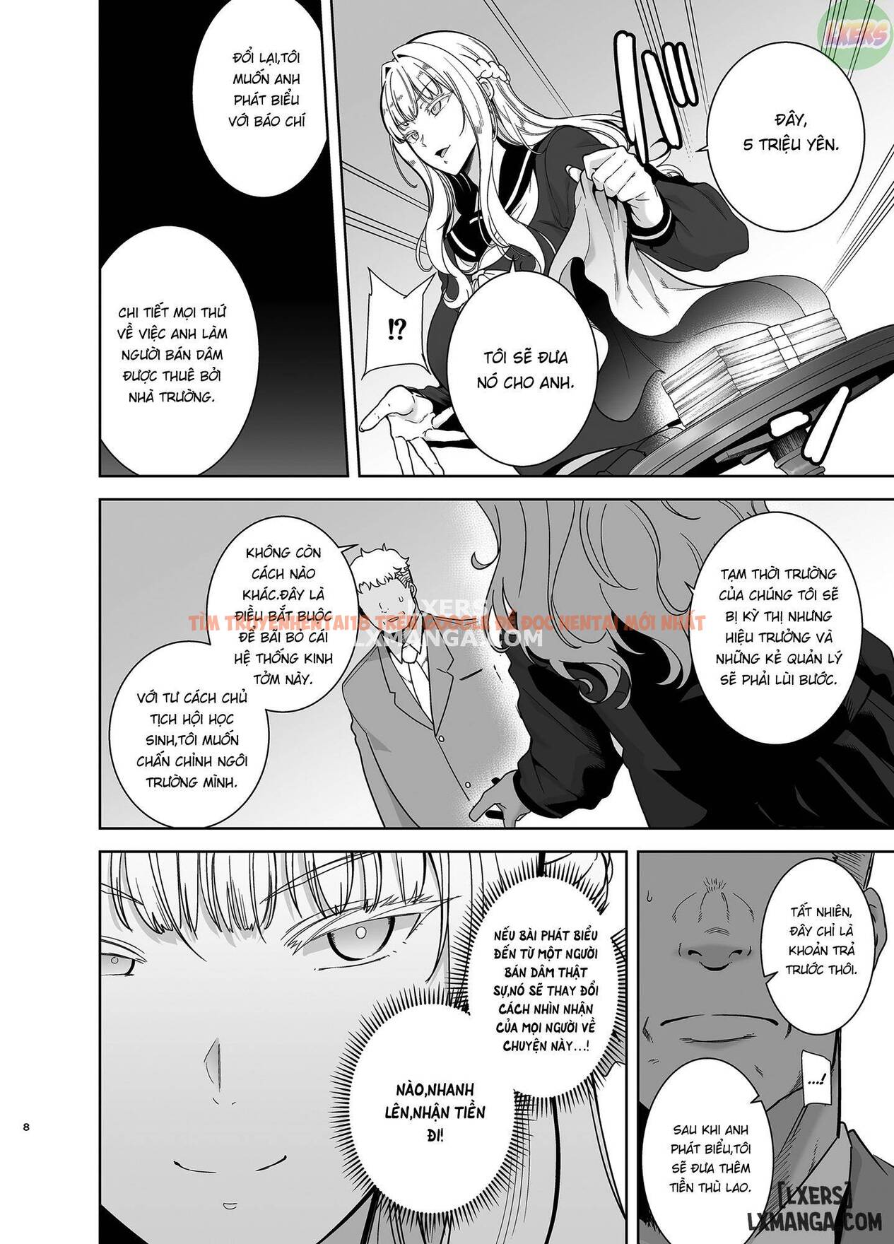 Trang truyện 7 trong truyện tranh Seika Jogakuin Koutoubu Kounin Sao Oji-san - Chapter 4 - truyentvn.net