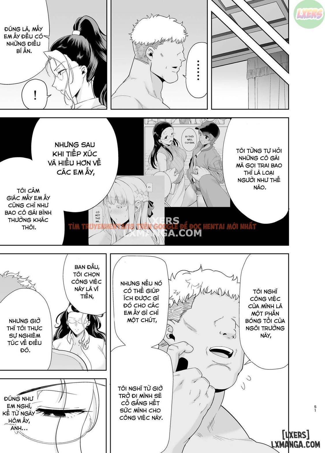 Xem ảnh 49 trong truyện hentai Seika Jogakuin Koutoubu Kounin Sao Oji-San - Chapter 5 - hentaitvn.net