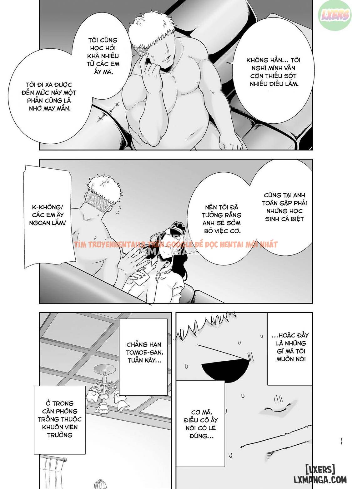 Xem ảnh 9 trong truyện hentai Seika Jogakuin Koutoubu Kounin Sao Oji-San - Chapter 5 - hentaitvn.net
